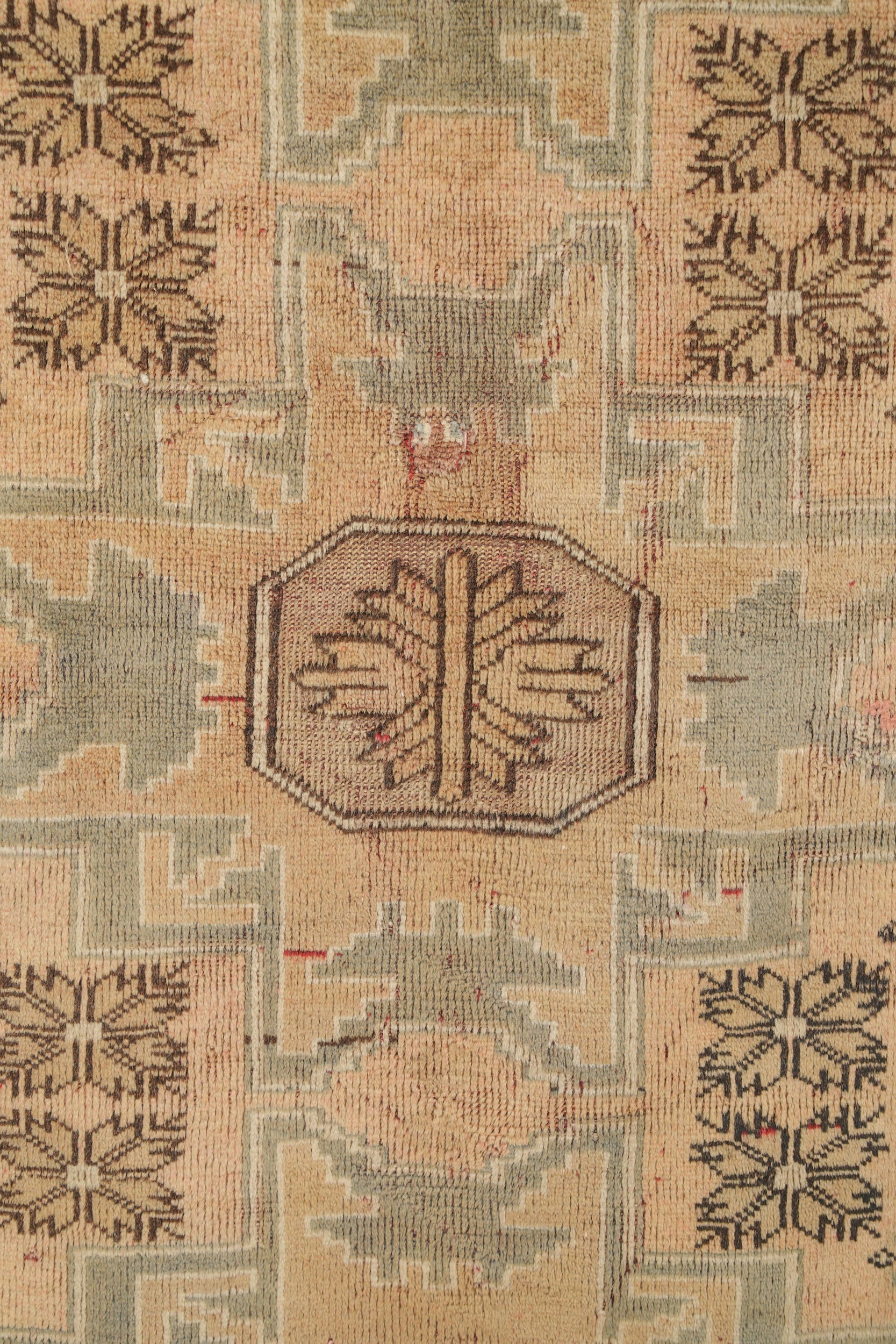 Vintage Turkish Shirvan Rug 6' X 3'4"