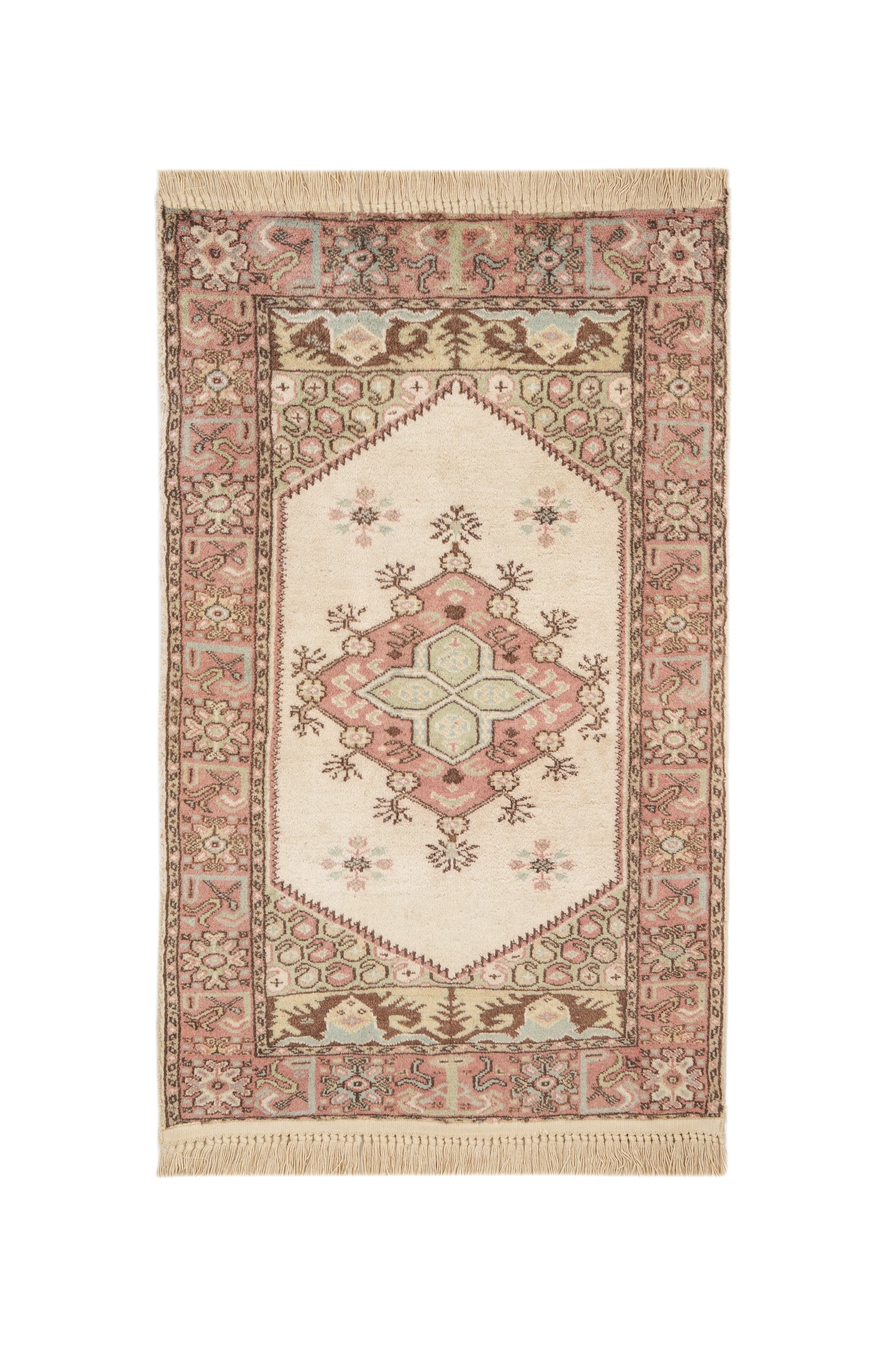 Vintage Tunisian Rug 4'4" x 2'9"