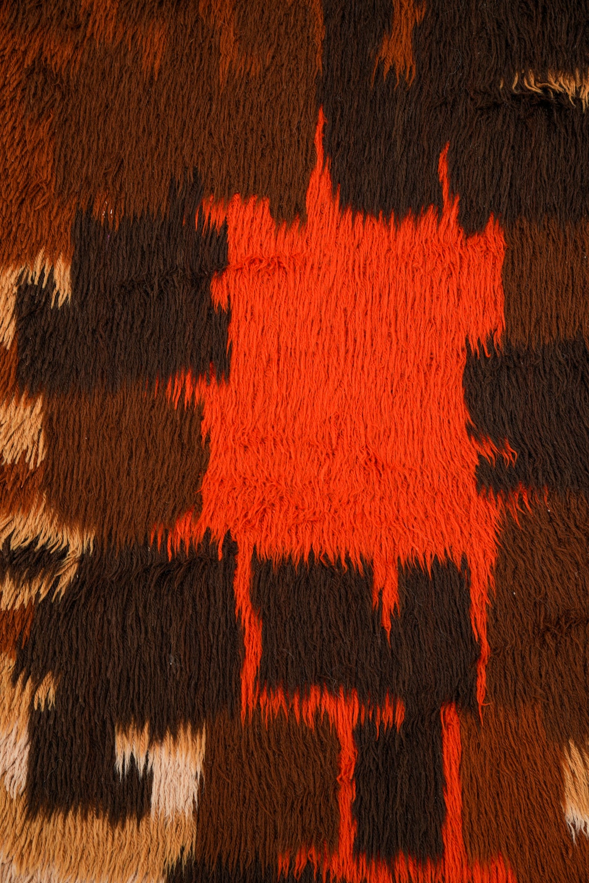 Vintage Scandinavian Rug 4'6" x 2'3"