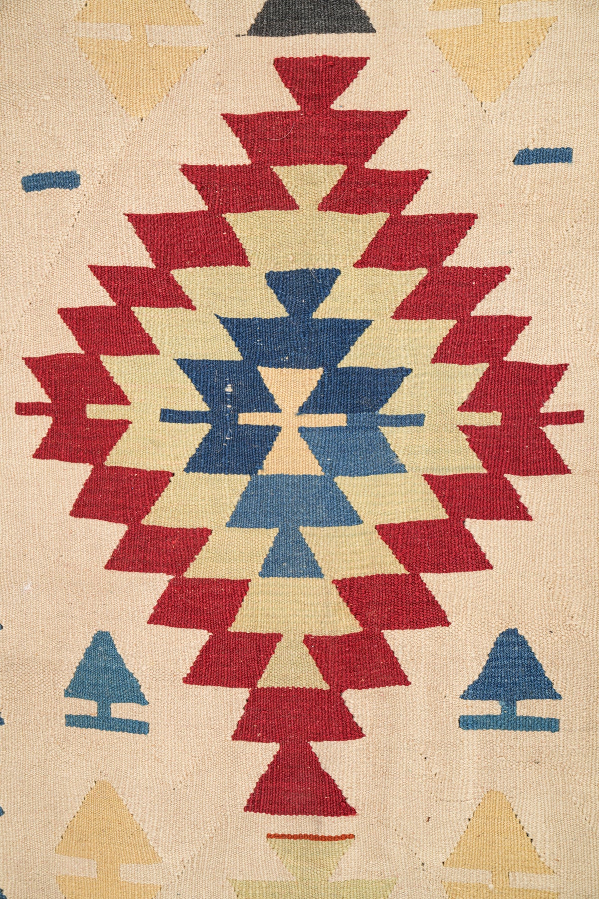 Vintage Turkish Nomadic Kilim 5'3" x 4'