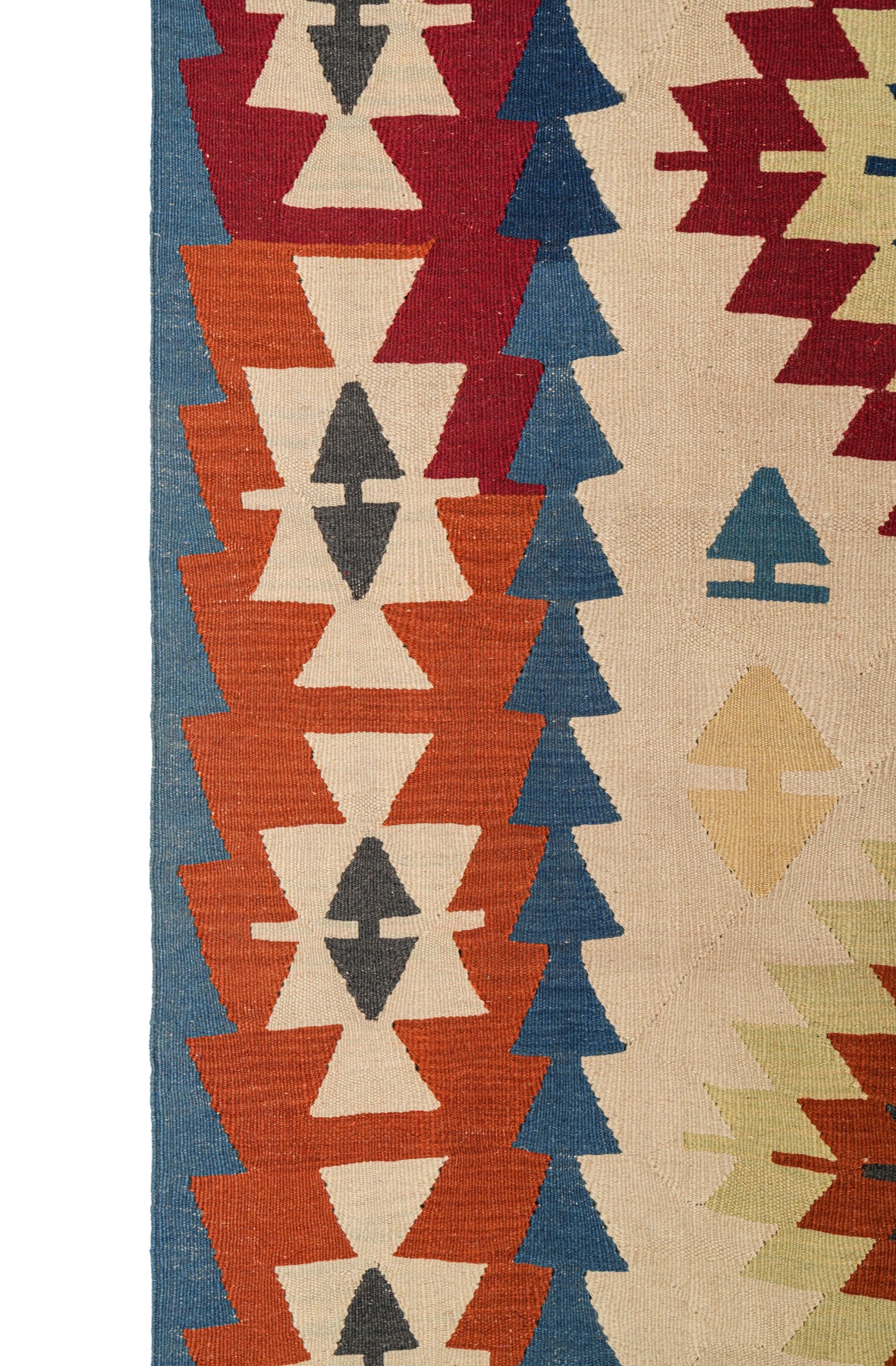 Vintage Turkish Nomadic Kilim 5'3" x 4'