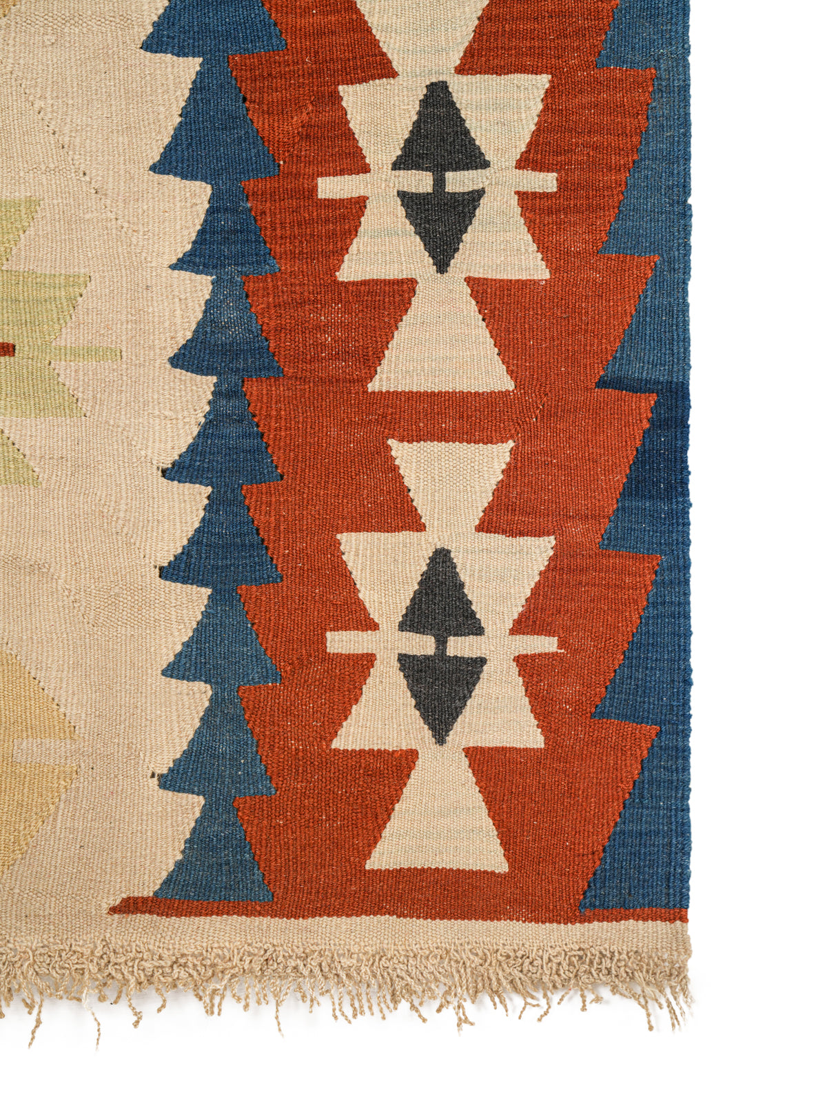 Vintage Turkish Nomadic Kilim 5'3" x 4'
