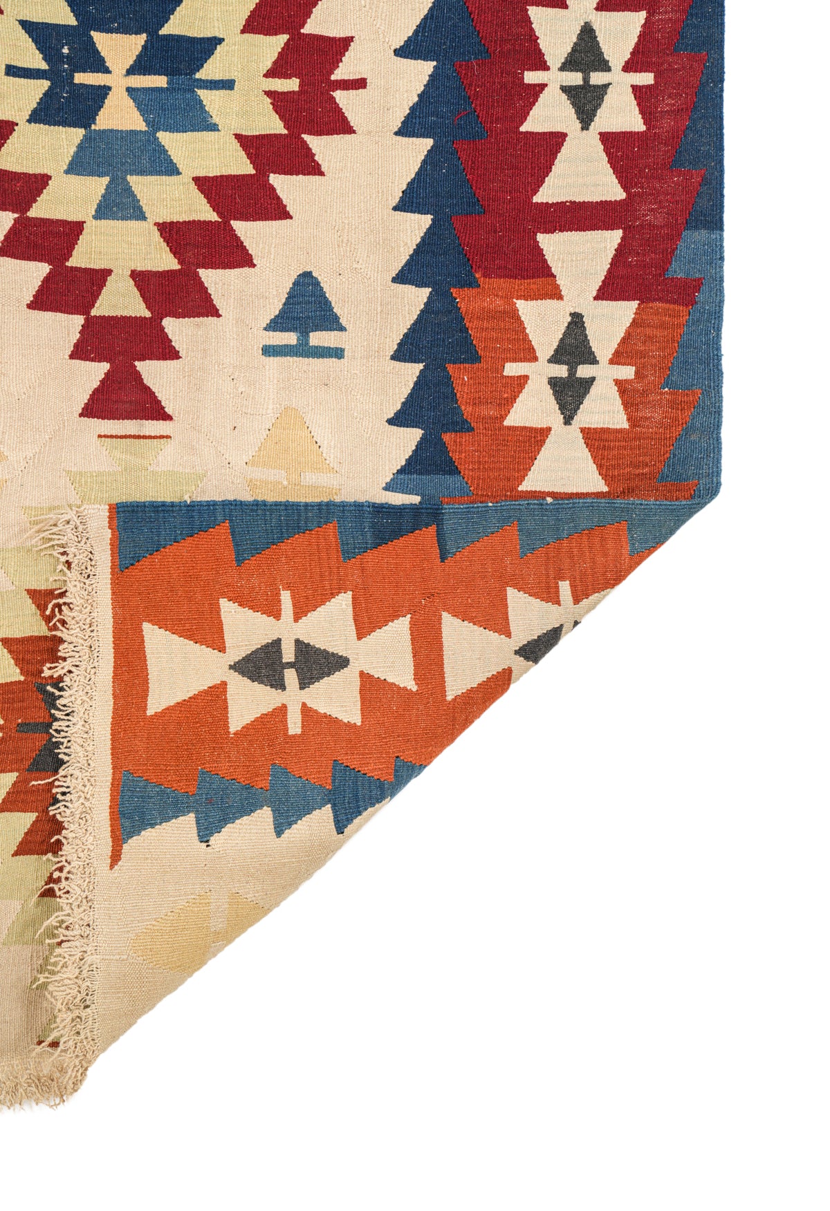 Vintage Turkish Nomadic Kilim 5'3" x 4'
