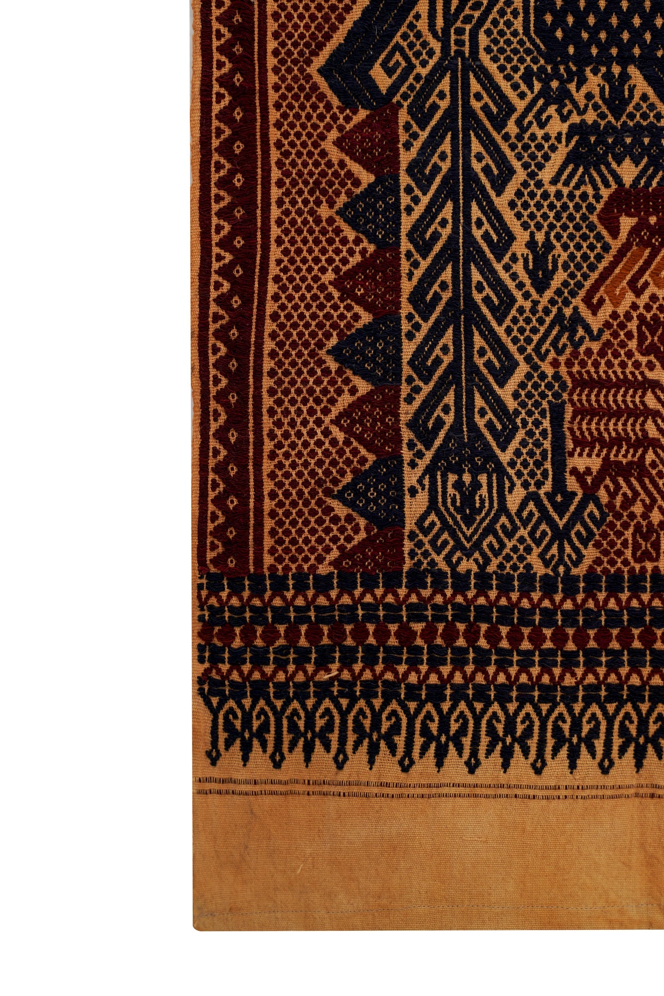 Antique Indonesian Ceremonial textile 2'7" x 2'3"