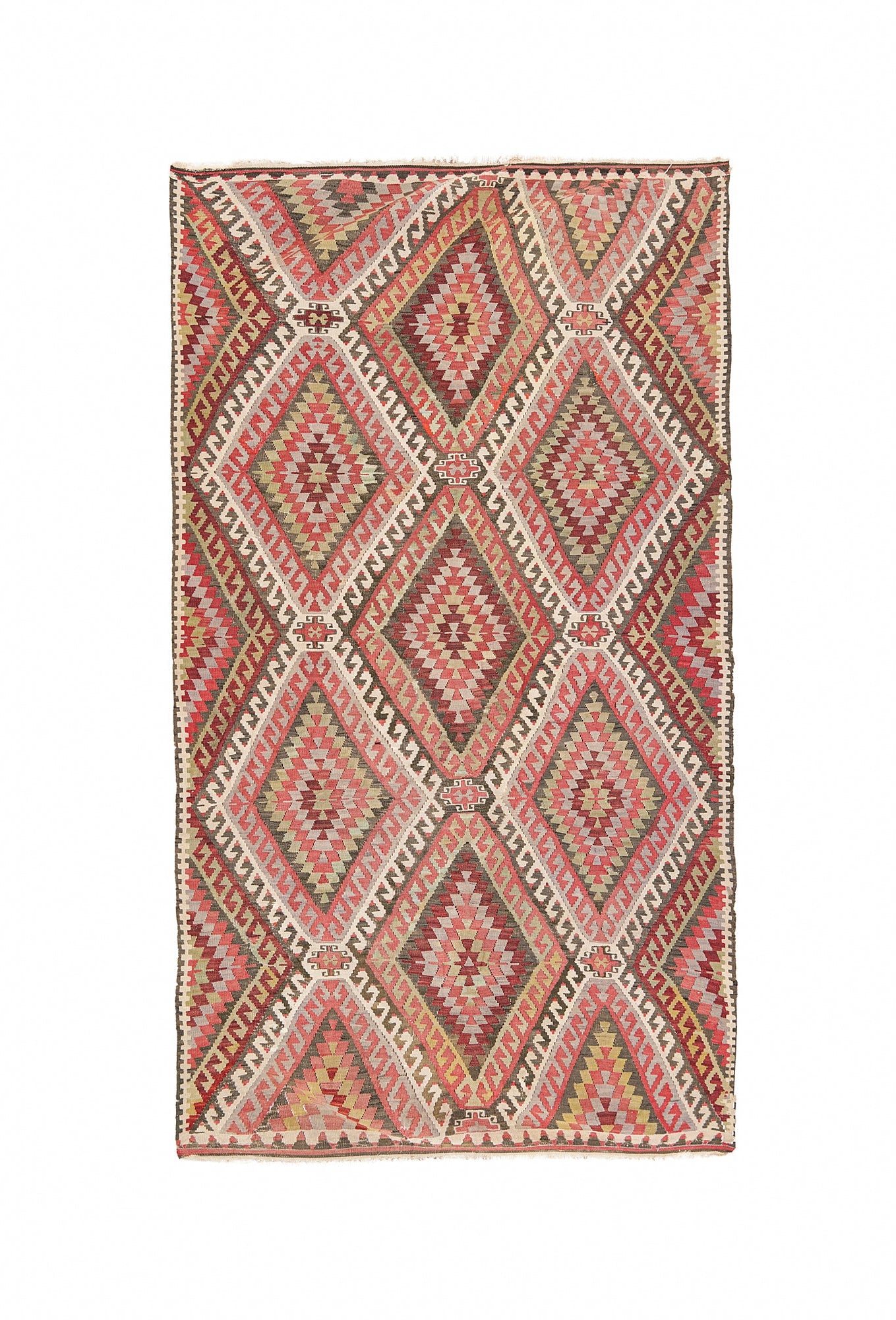 Antique Anatolian Kilim Rug 10' x 5'5"