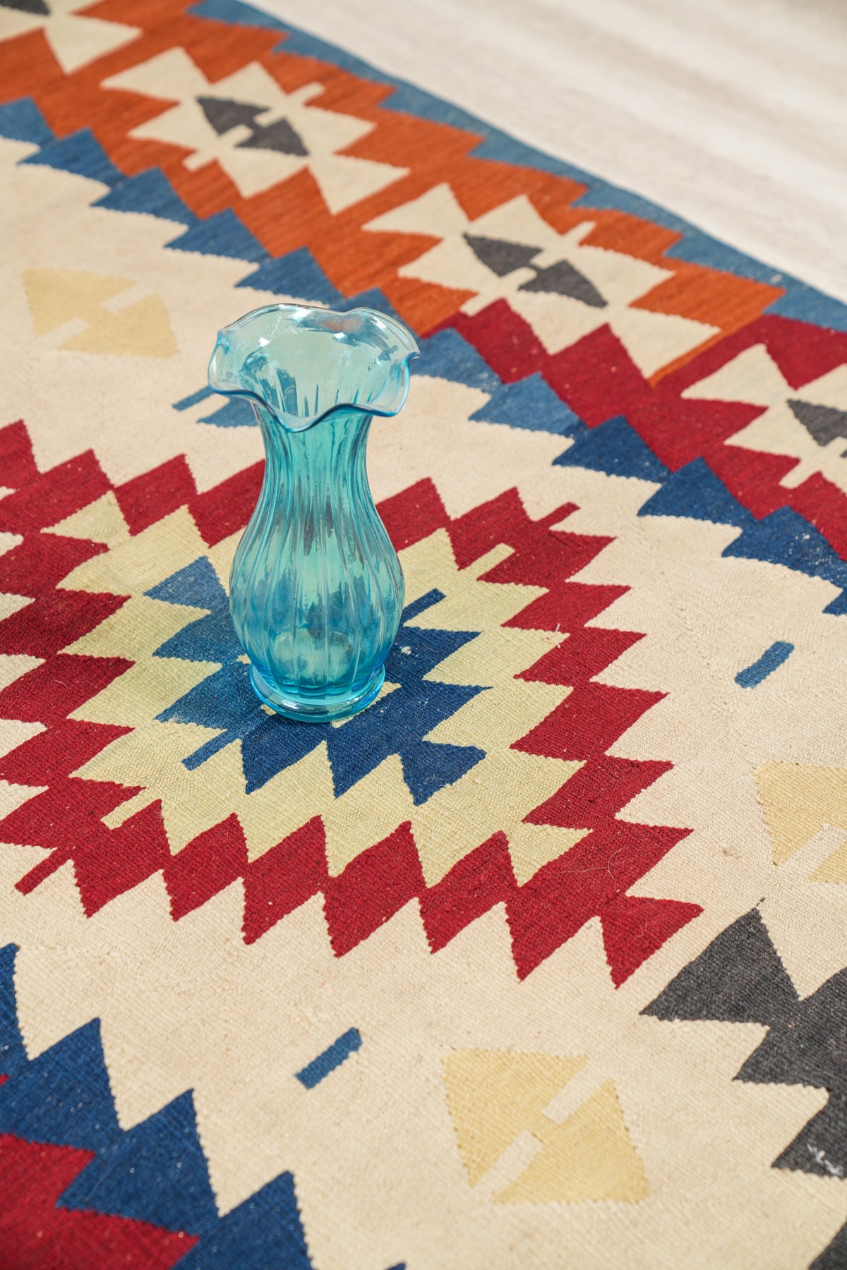 Vintage Turkish Nomadic Kilim 5'3" x 4'