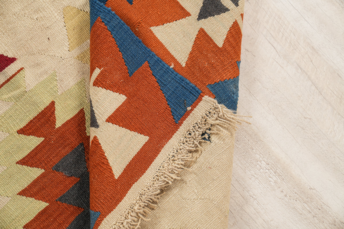 Vintage Turkish Nomadic Kilim 5'3" x 4'