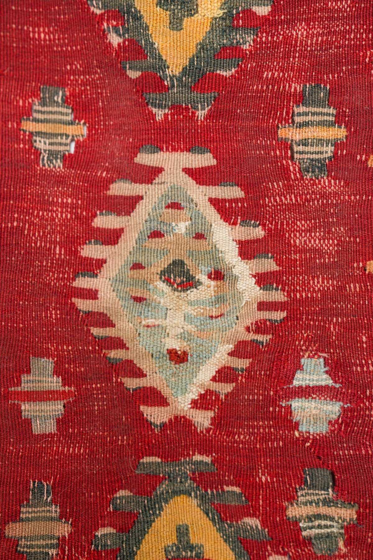 Antique Anatolian Reyhanli Kilim 3' x 2'