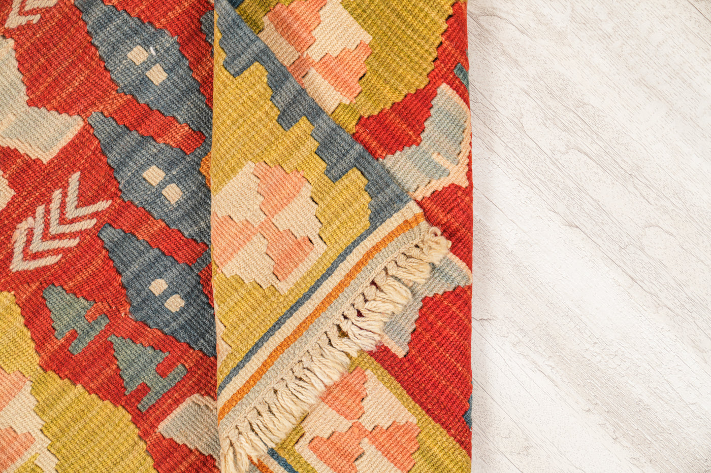 Vintage Turkish Tribal Kilim 4'3" x 2'7"