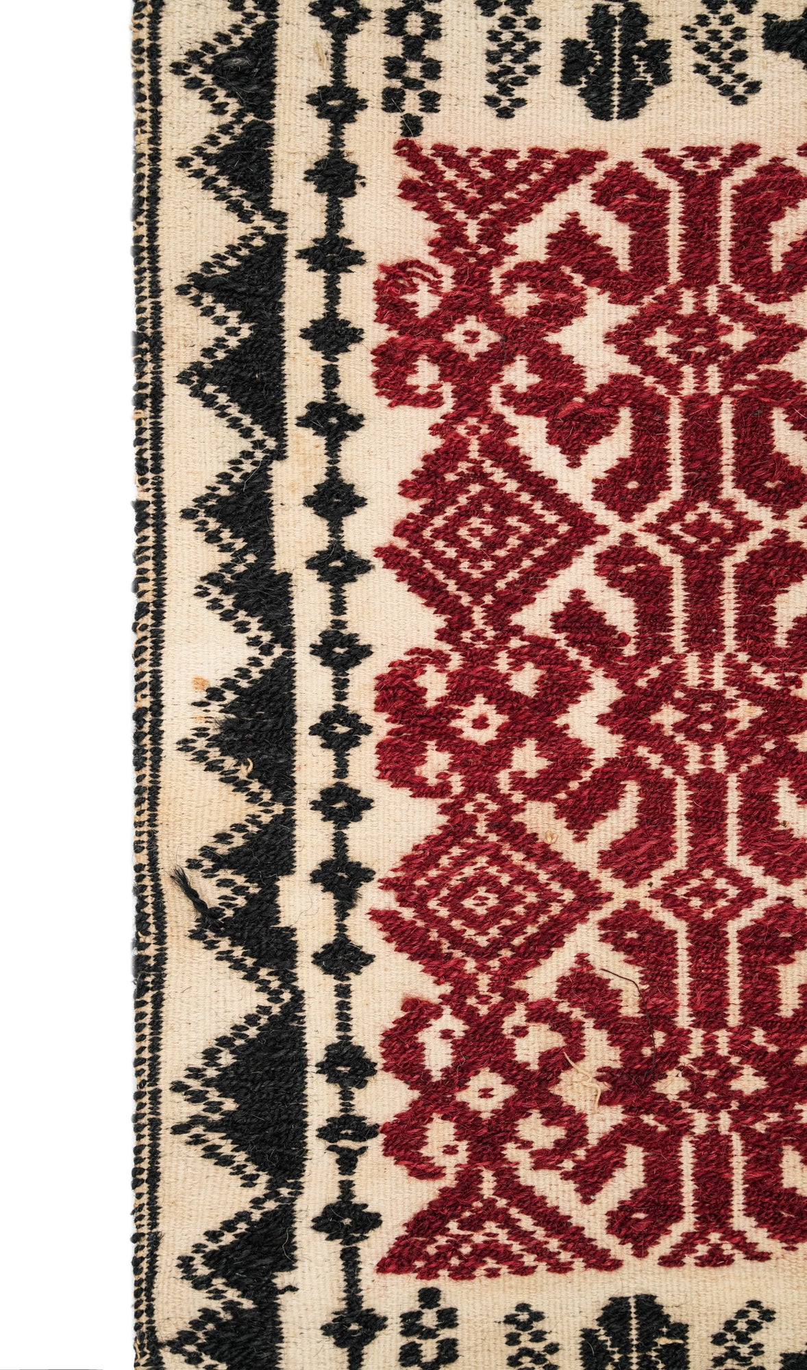 vintage Scandinavian Textile 3'2"x 2'