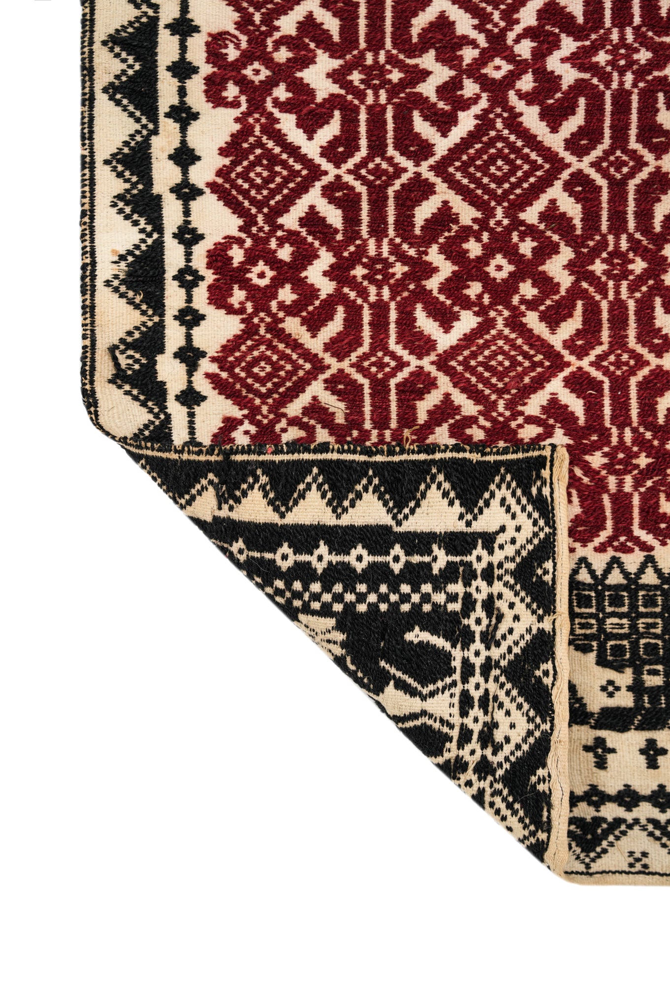 vintage Scandinavian Textile 3'2"x 2'