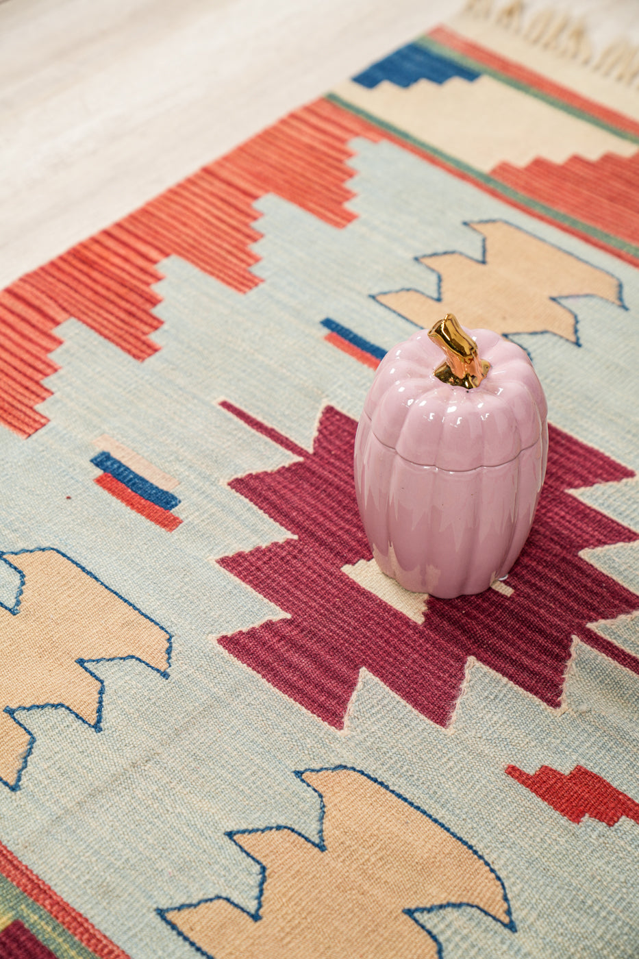 Vintage Turkish Kilim 4' x 3'