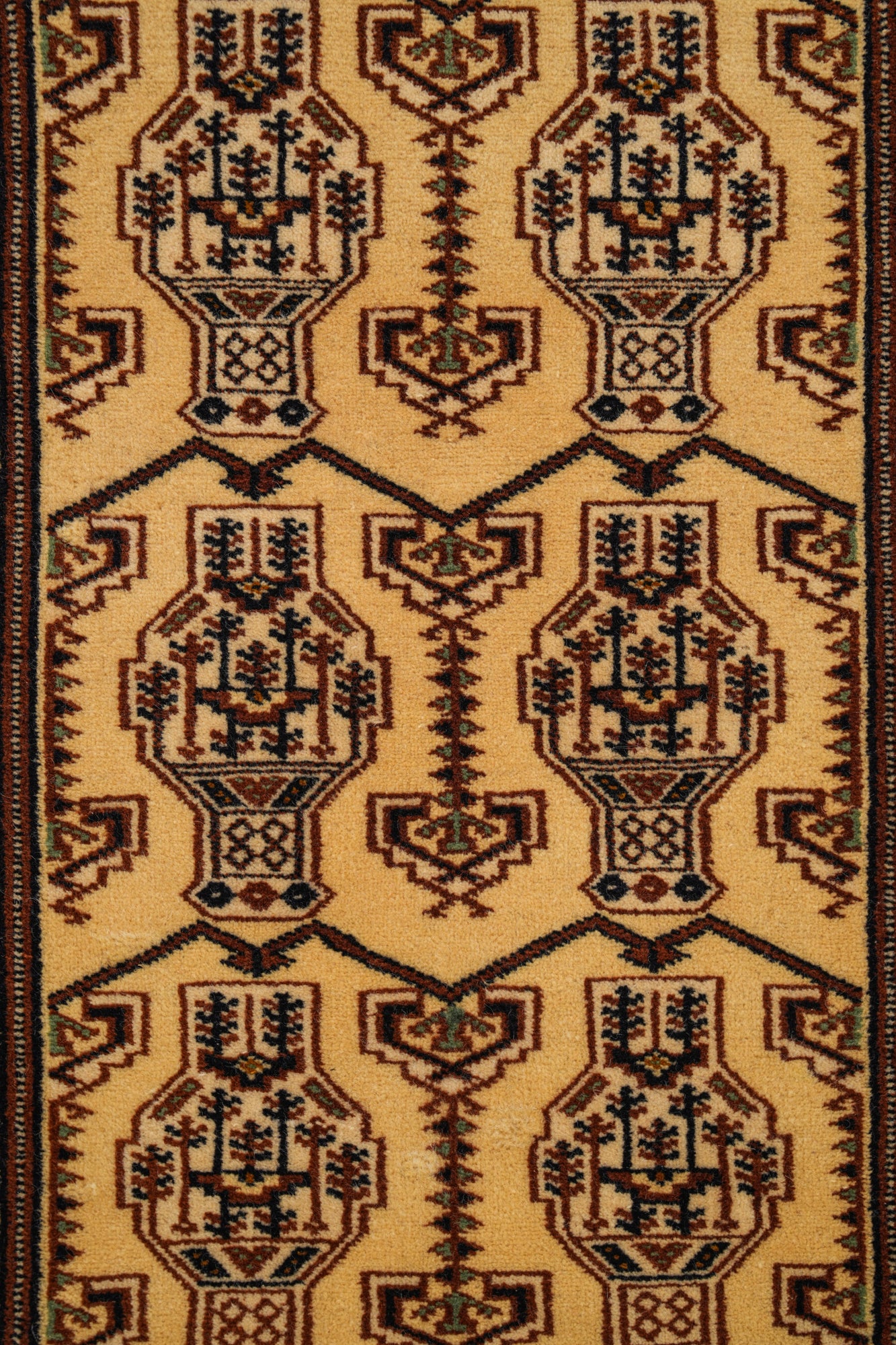 Vintage Turkmen Rug 3'1"x 2'1"