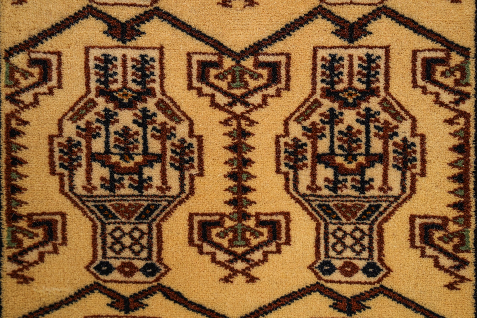 Vintage Turkmen Rug 3'1"x 2'1"