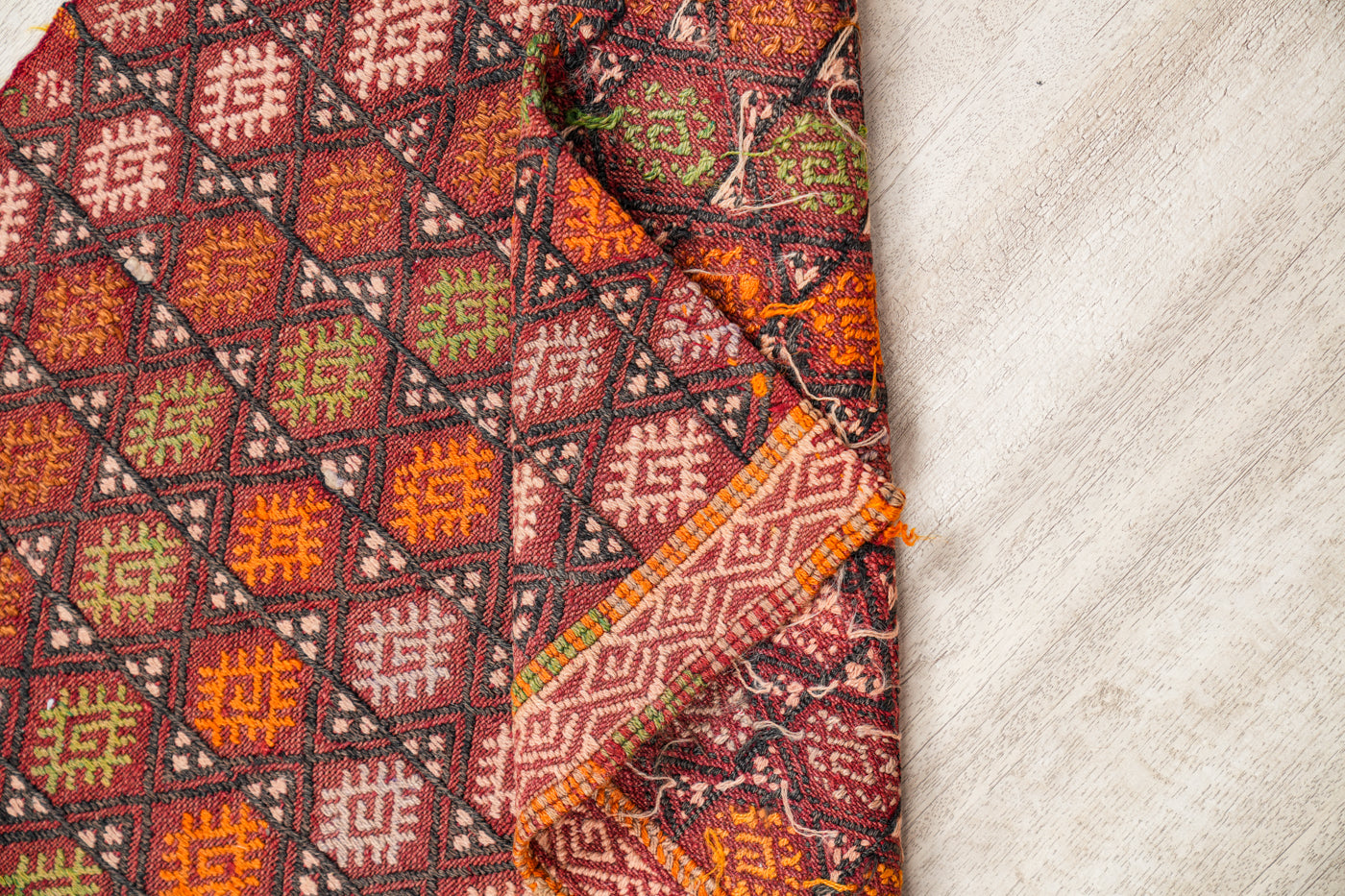 Vintage Turkish Cecim Kilim 3'1" x 2'1"