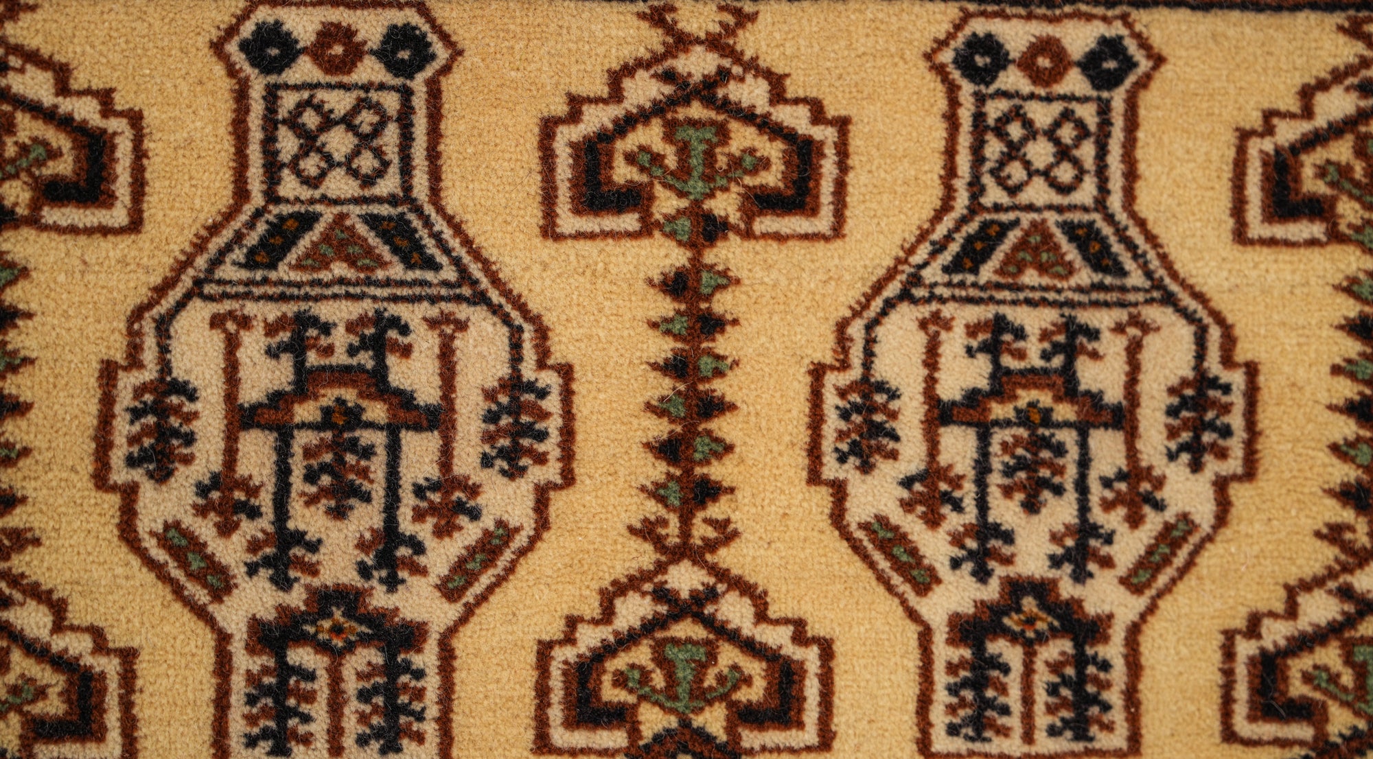 Vintage Turkmen Rug 3'1"x 2'1"