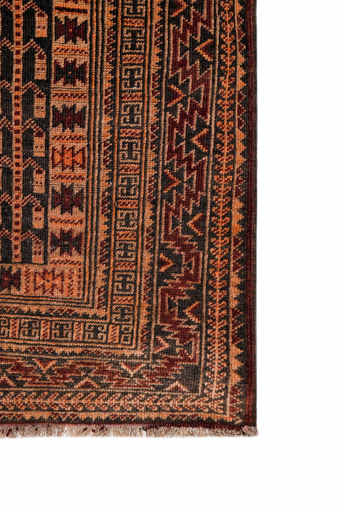 Vintage baloch Rug 4'6" x 3'5"