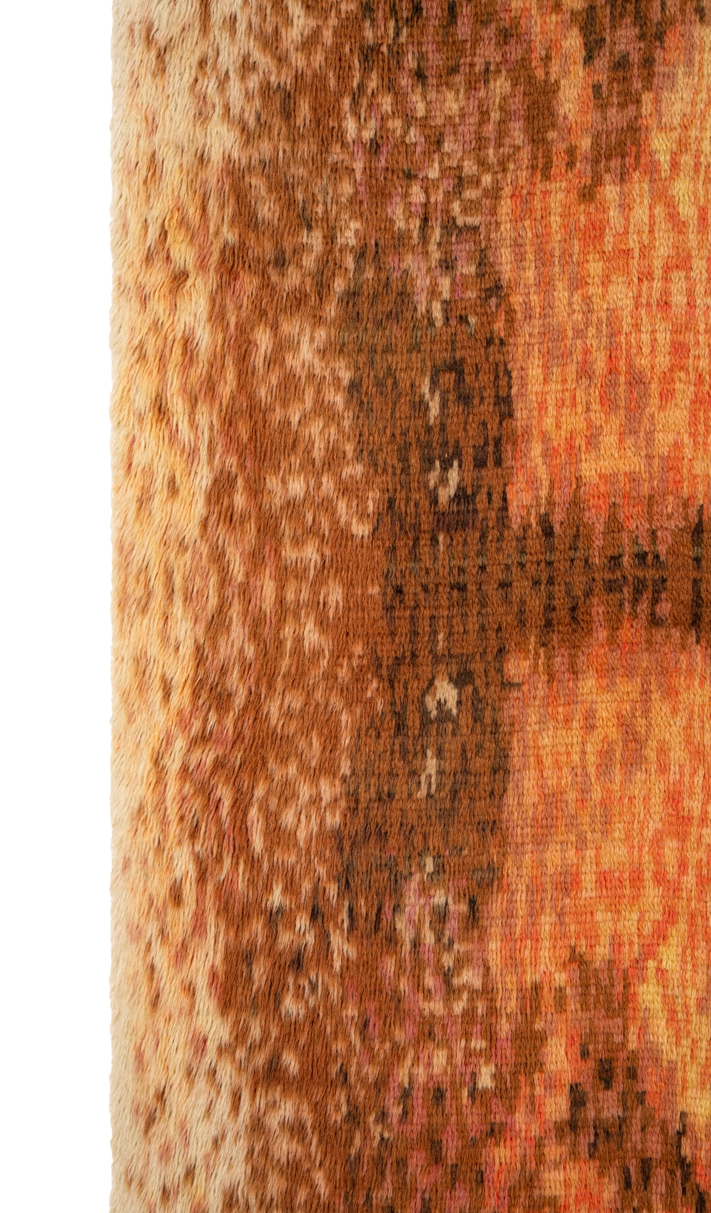 Vintage Scandinavian Art Deco Rug 6'4" x 4'6"