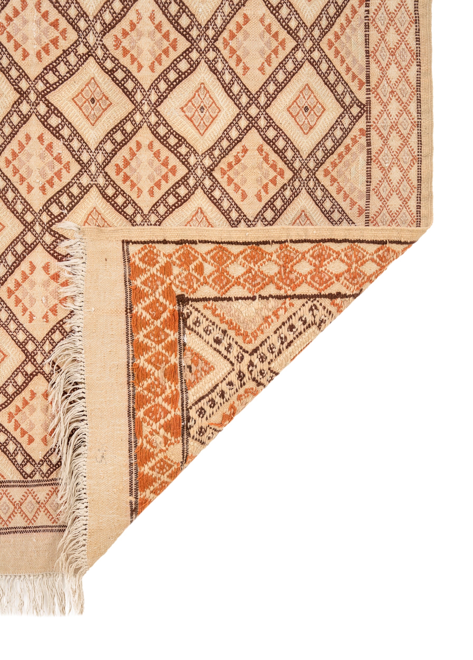 Vintage Tunisian Margoum Kilim 5'5" x 3'9"