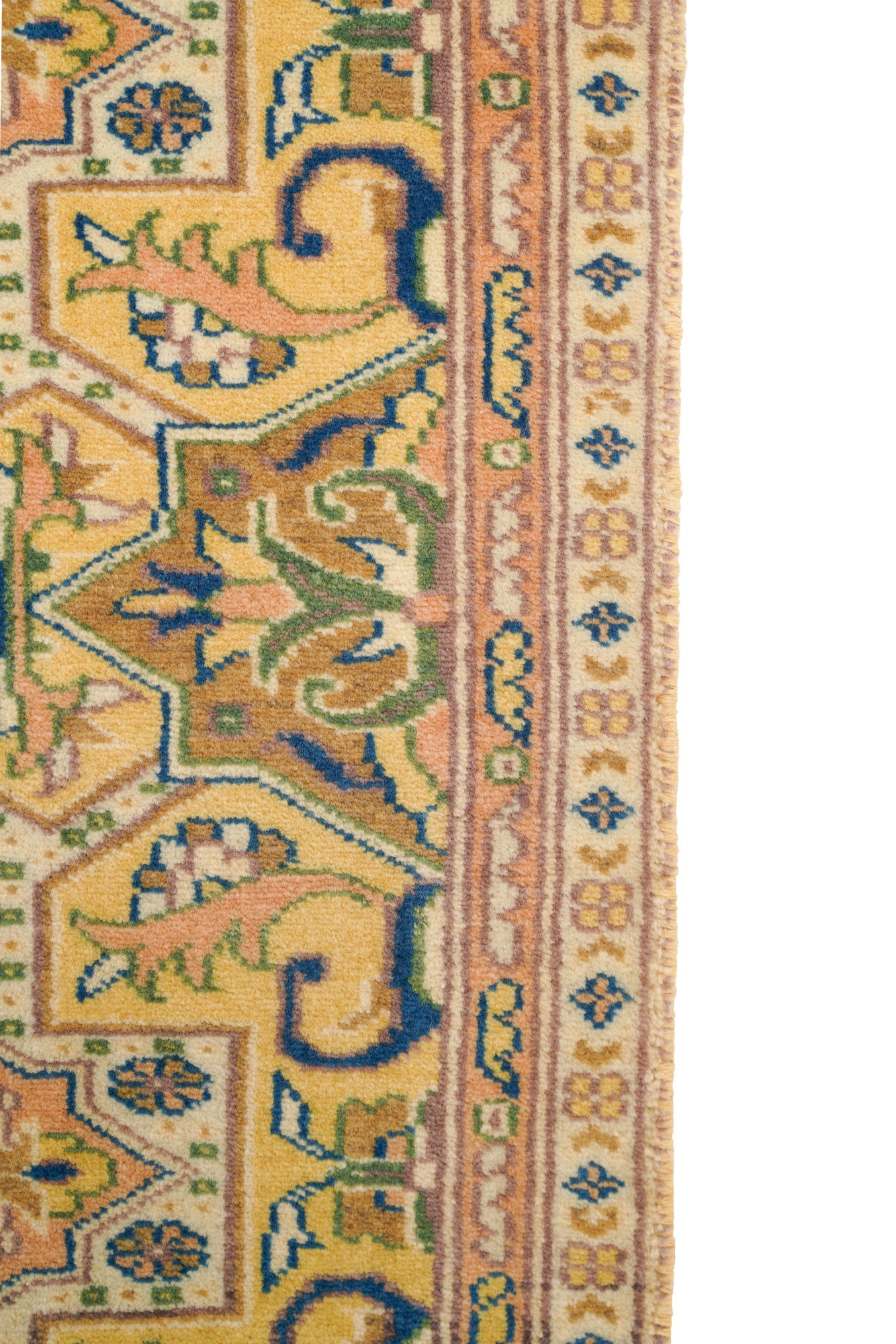 Vintage Kashmiri Rug 2'9" x 2'1"