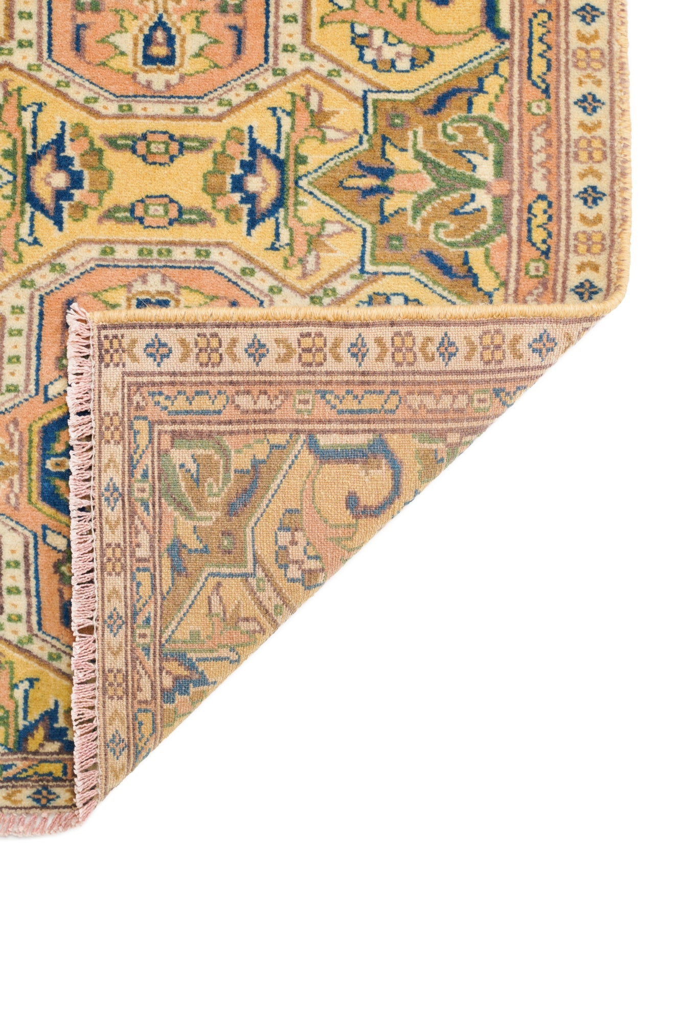 Vintage Kashmiri Rug 2'9" x 2'1"