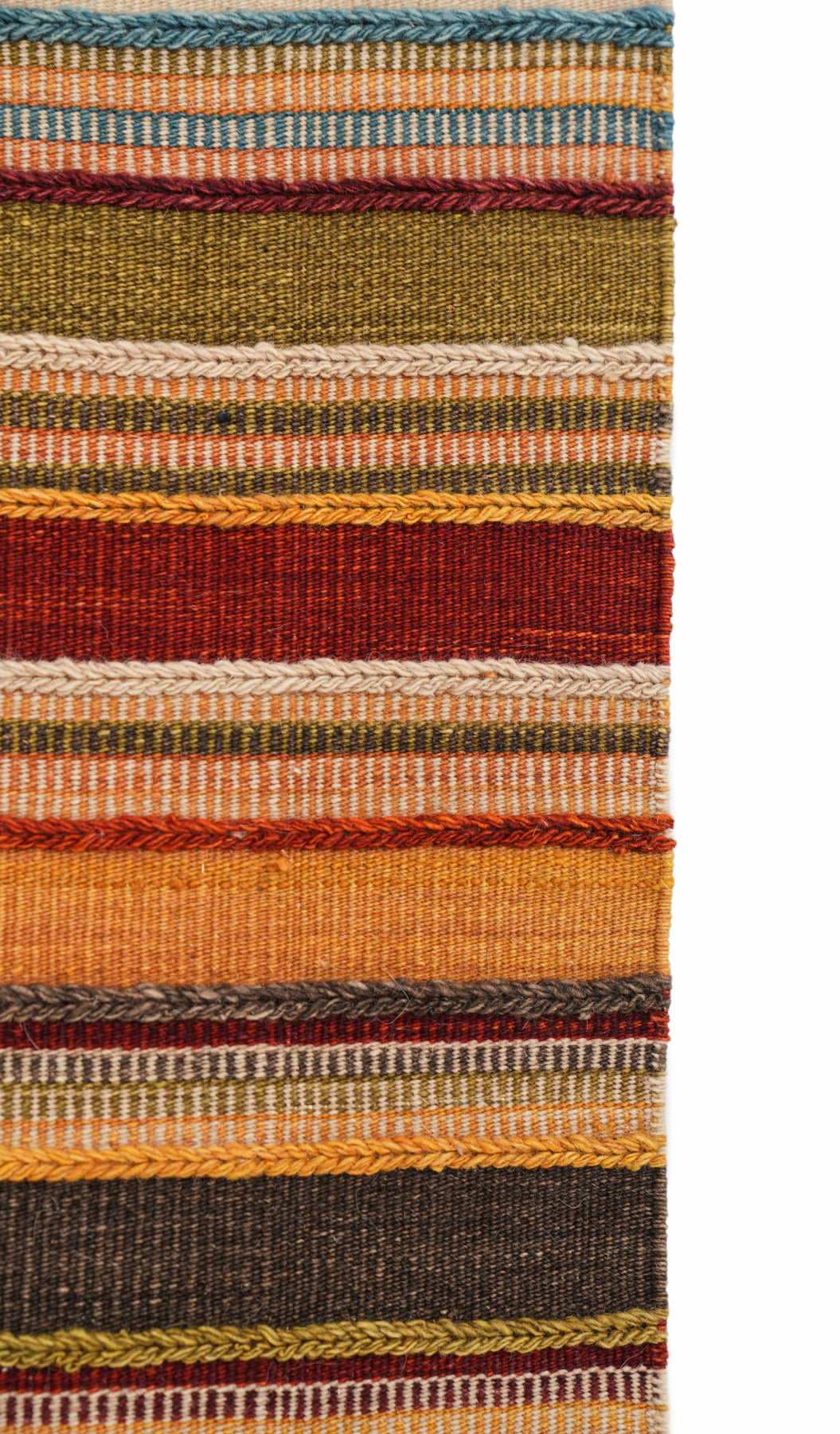 Vintage Scandinavian kilim 6' x 2'1"