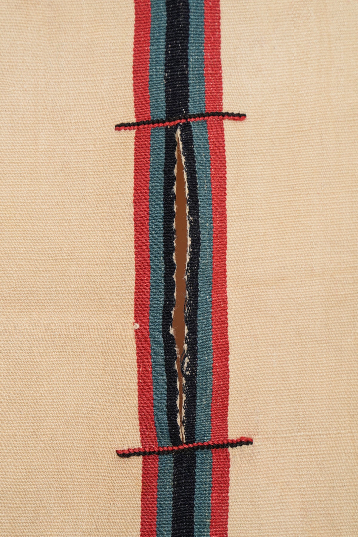 Vintage Native poncho kilim 5'8" x 4'8"