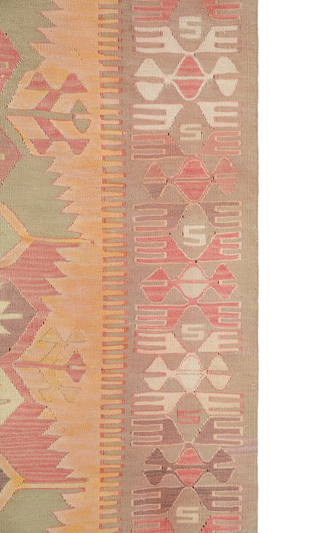 Vintage Balkan Kilim 6' x 4'8"