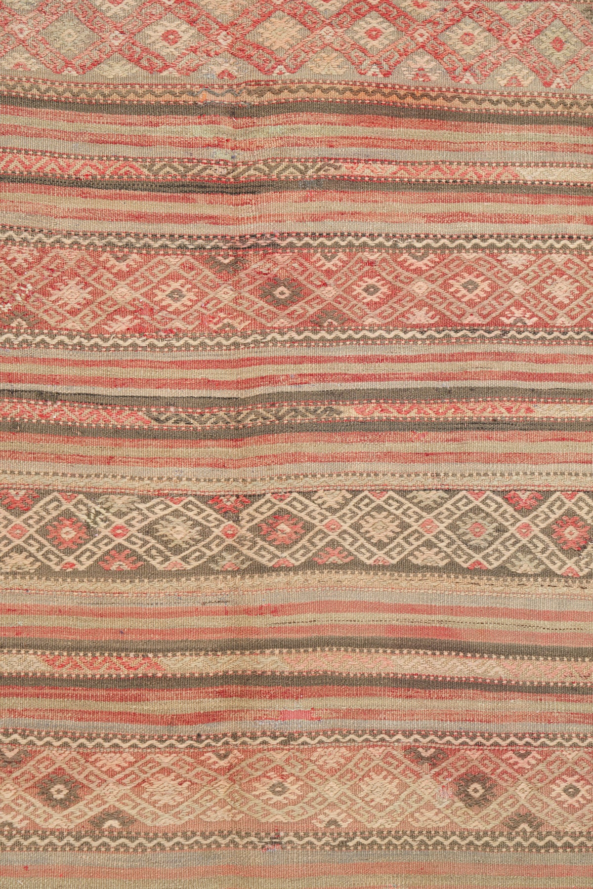 Vintage Turkish Denizli Kilim 8'2" x 4'9"