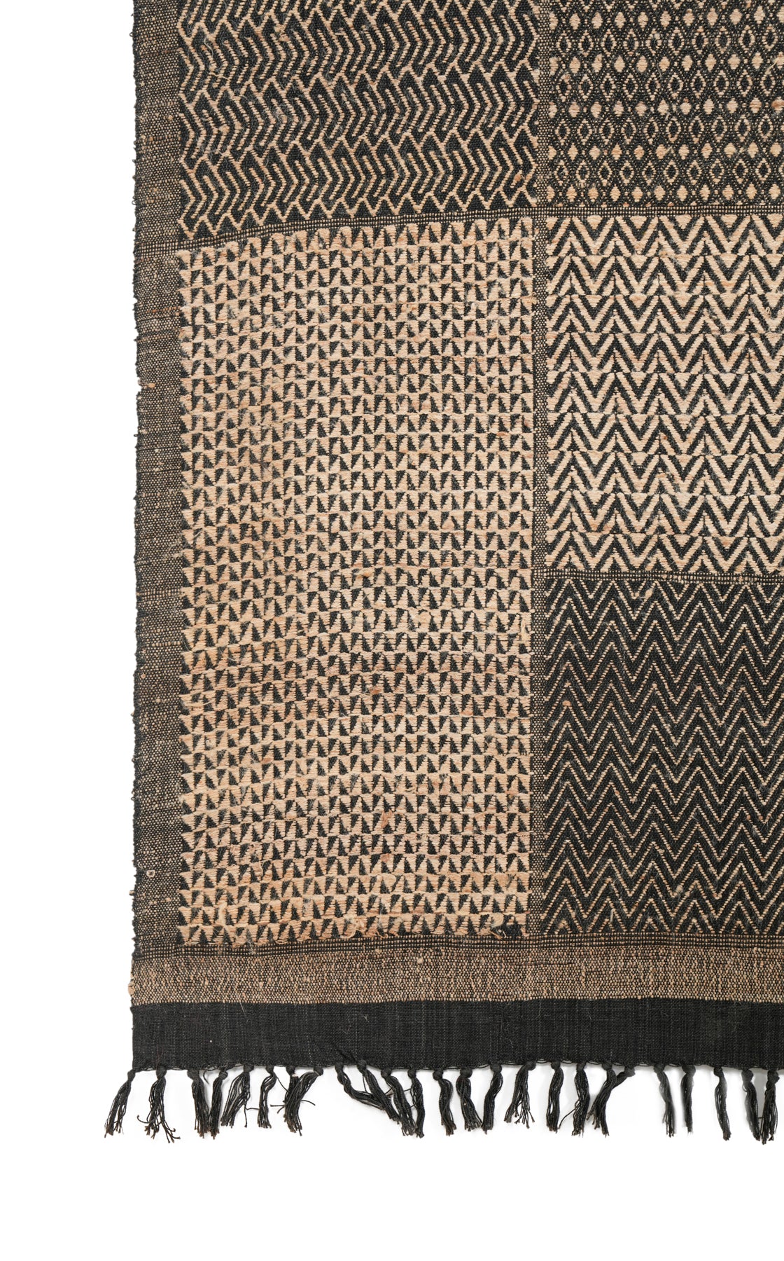 Vintage Indian Hand loom Textile 8'6" x 5'1"