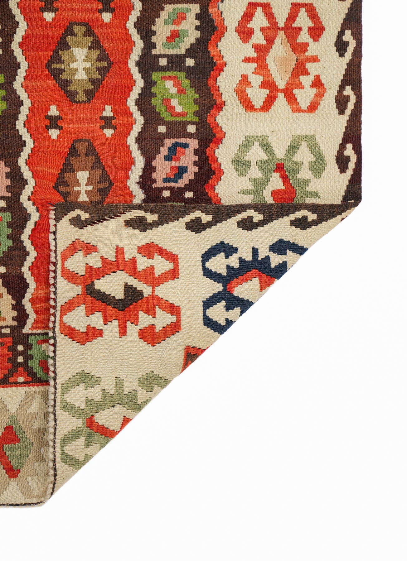 Vintage Sarkoy Kilim 6'2" x 3'5"