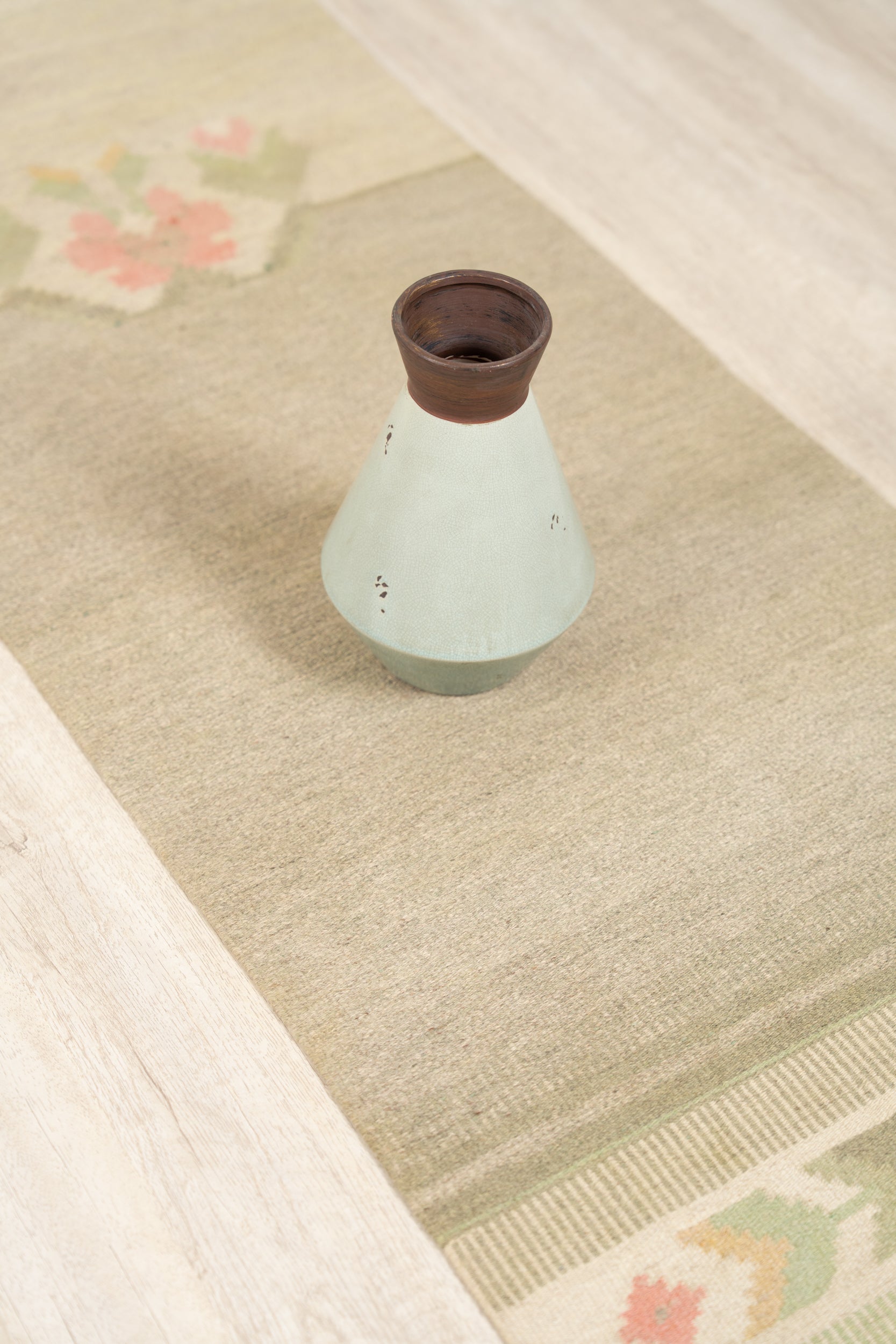 Vintage Scandinavian Kilim Runner 5' X 1'9"