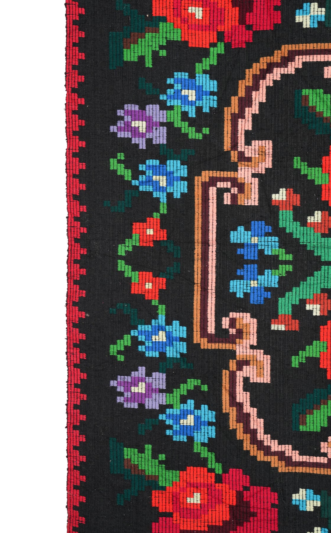 Vintage Romanian Kilim 6'7" x 5'1"