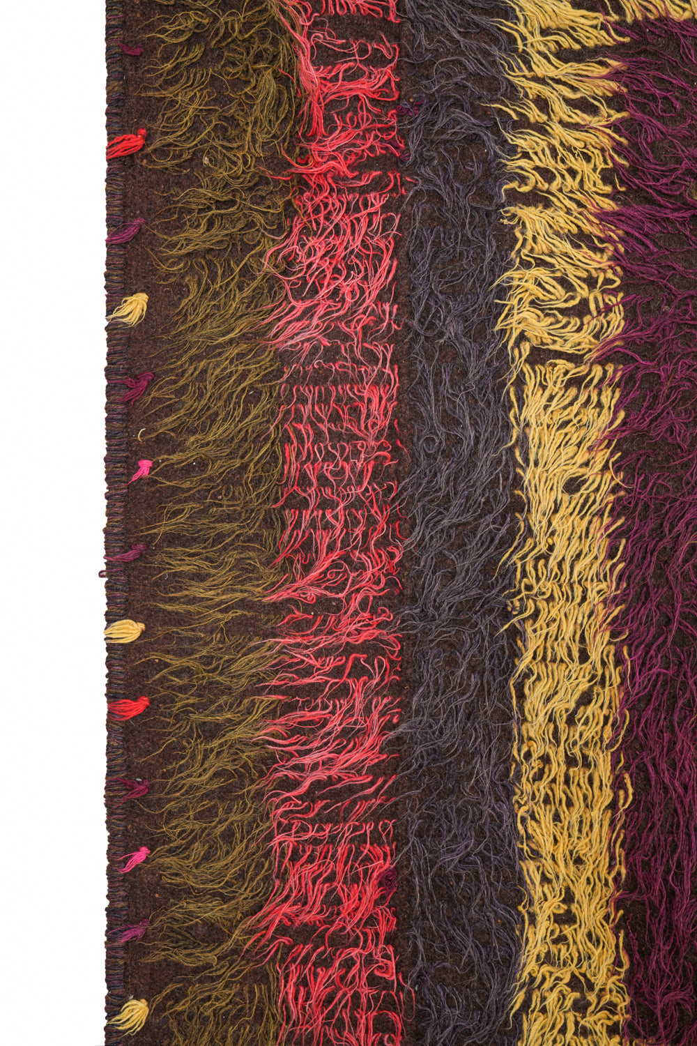 Vintage Turkish Tulu Rug 8' x 6'