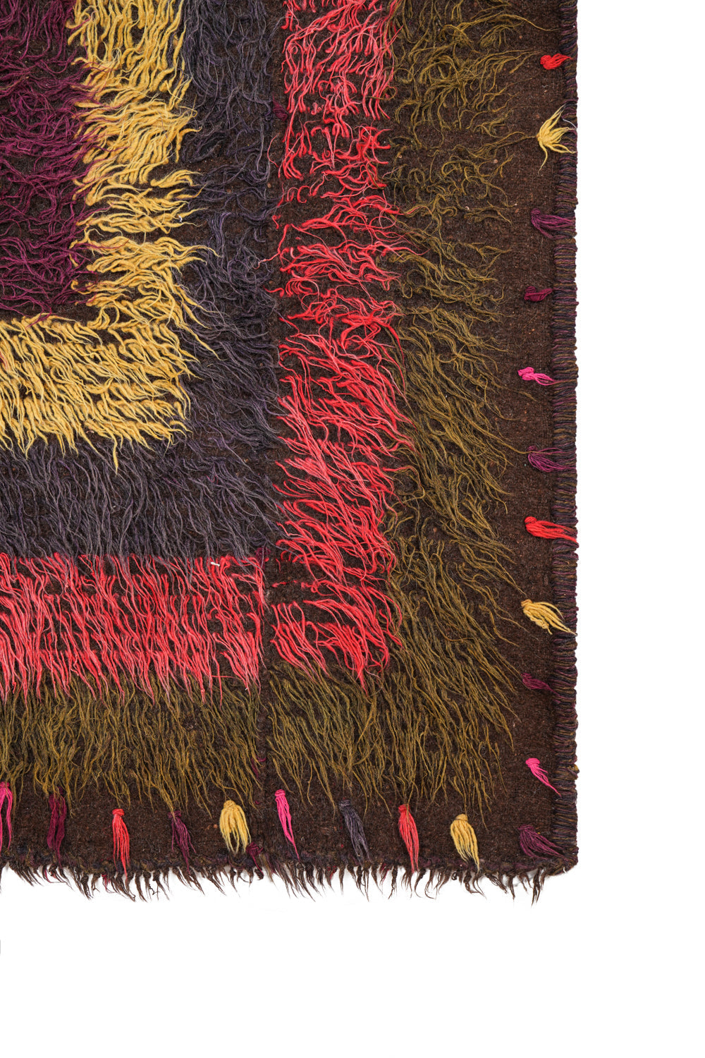 Vintage Turkish Tulu Rug 8' x 6'
