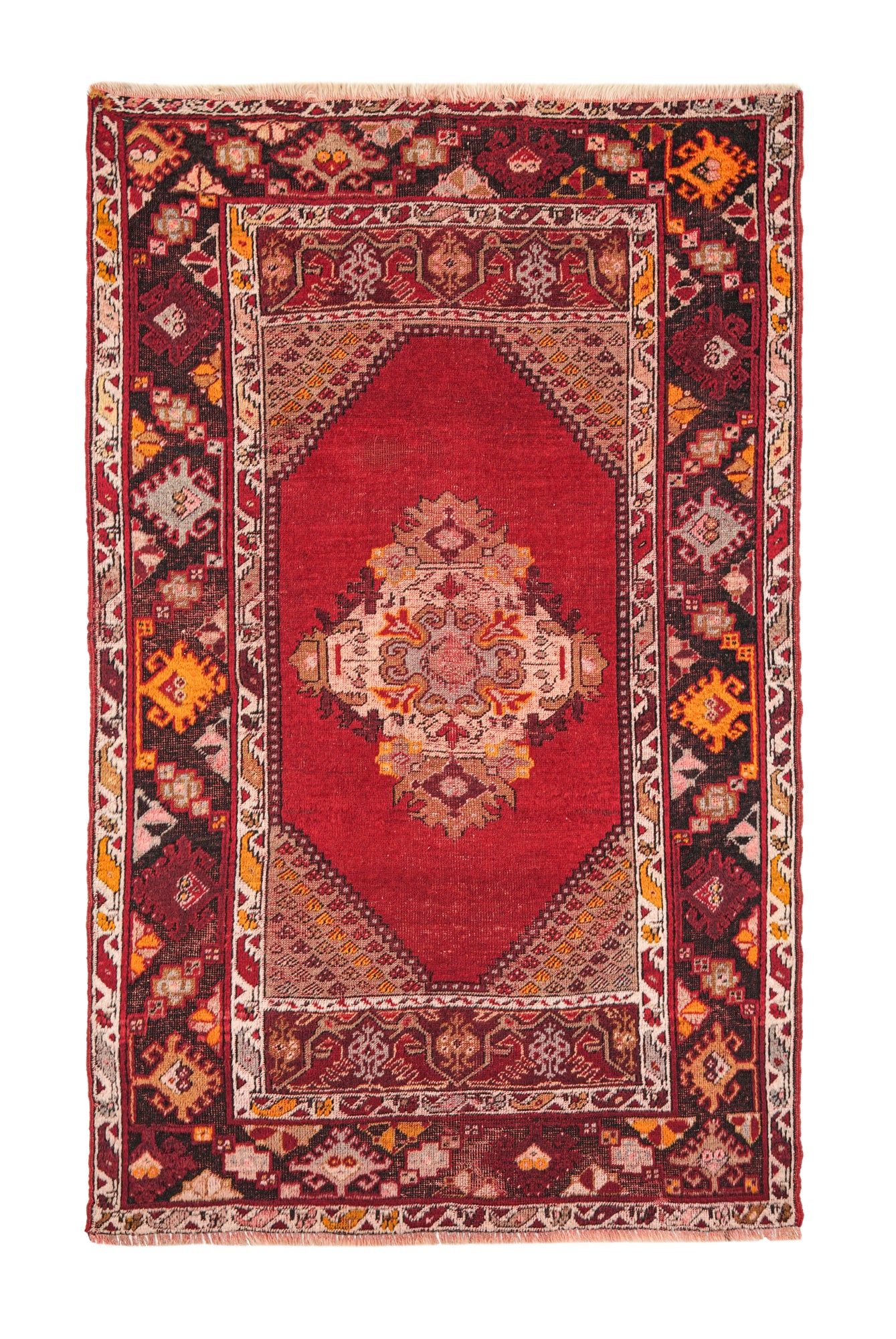 ANTIQUE Anatolian Rug 5'5" X 3'5"