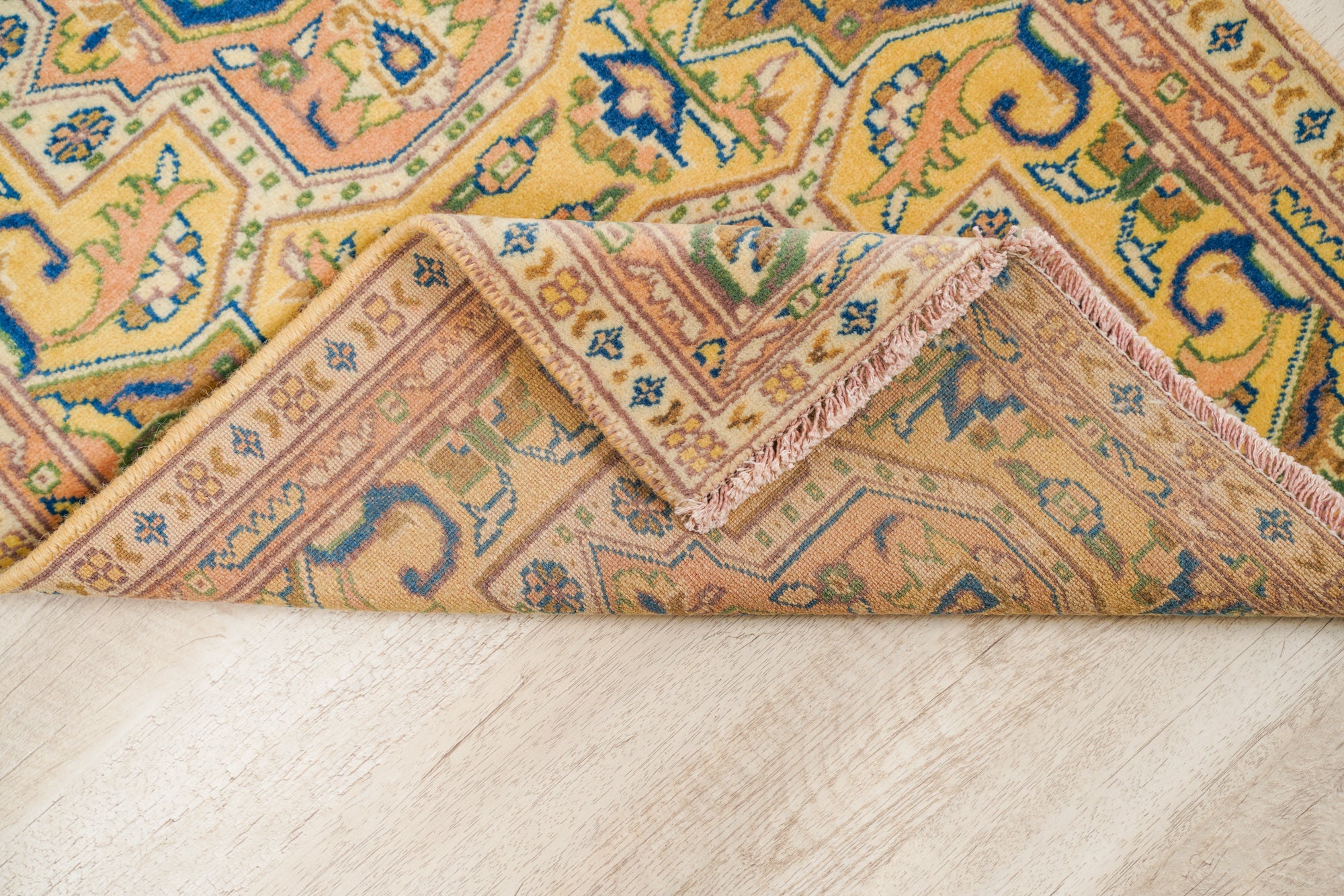 Vintage Kashmiri Rug 2'9" x 2'1"