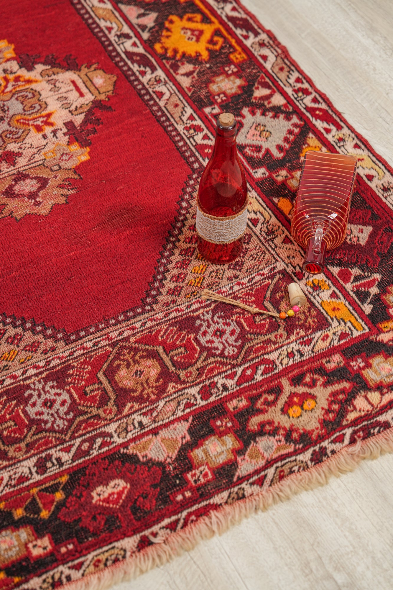 ANTIQUE Anatolian Rug 5'5" X 3'5"
