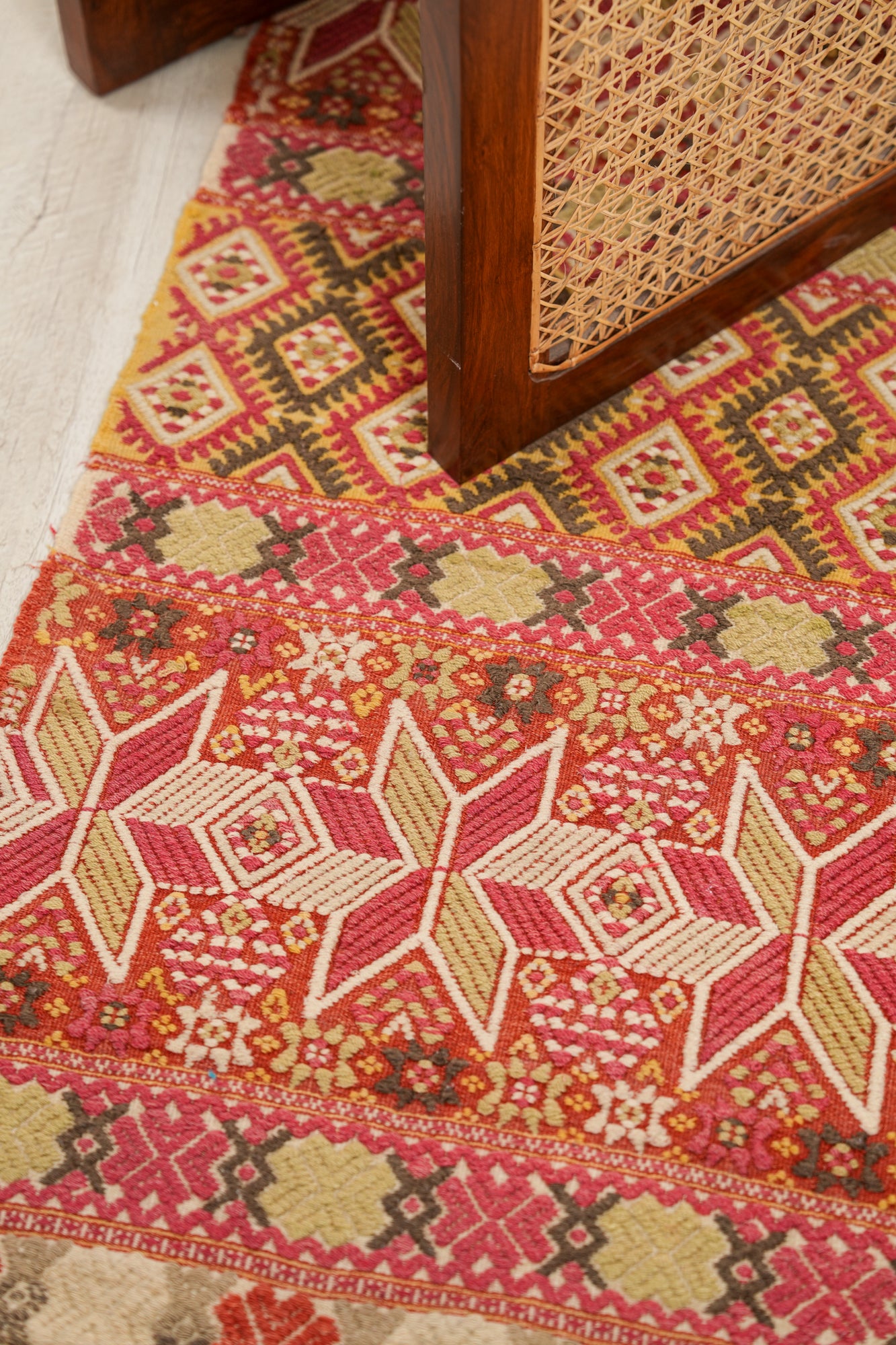 Antique Scandinavian Textile 3'6" x 1'8"