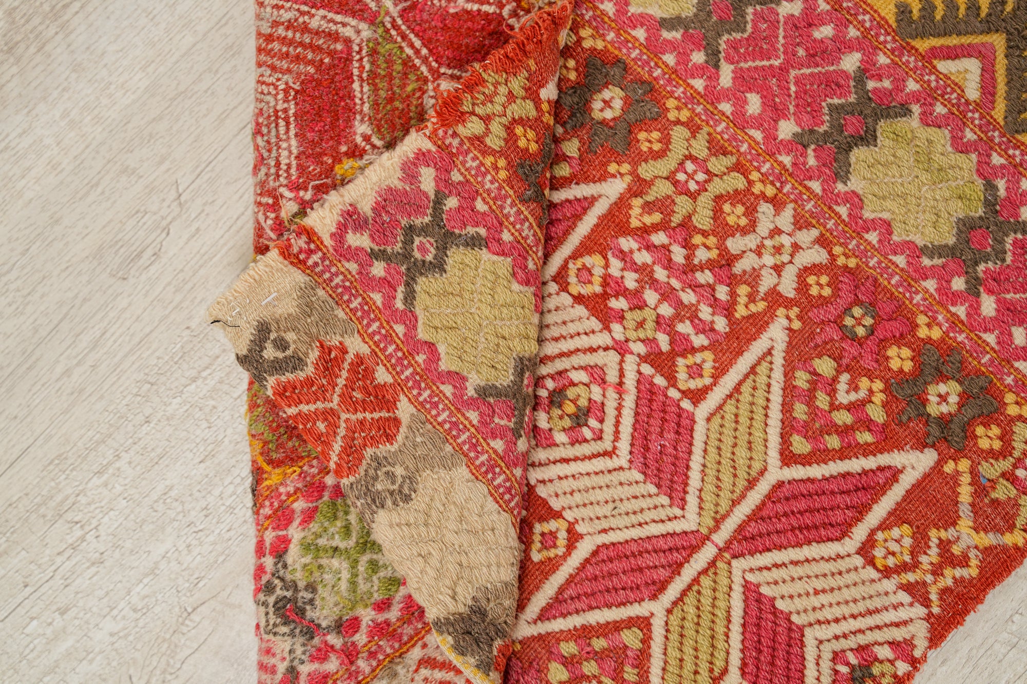 Antique Scandinavian Textile 3'6" x 1'8"