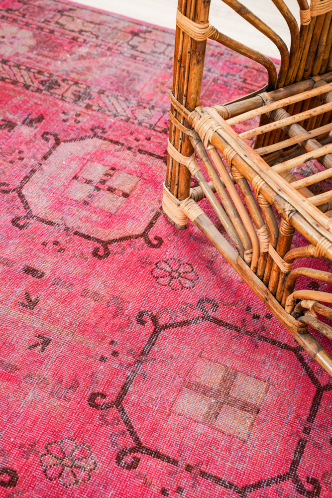 Vintage East Turkestan Khotan Rug 12'6" x 6'7"