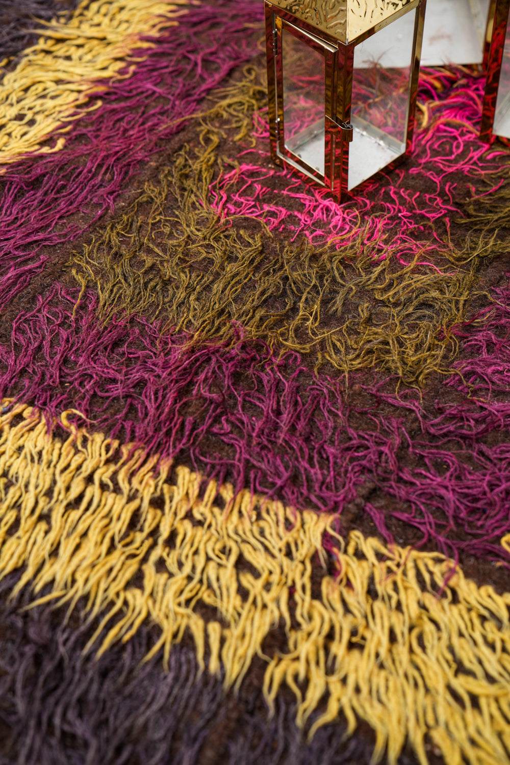 Vintage Turkish Tulu Rug 8' x 6'