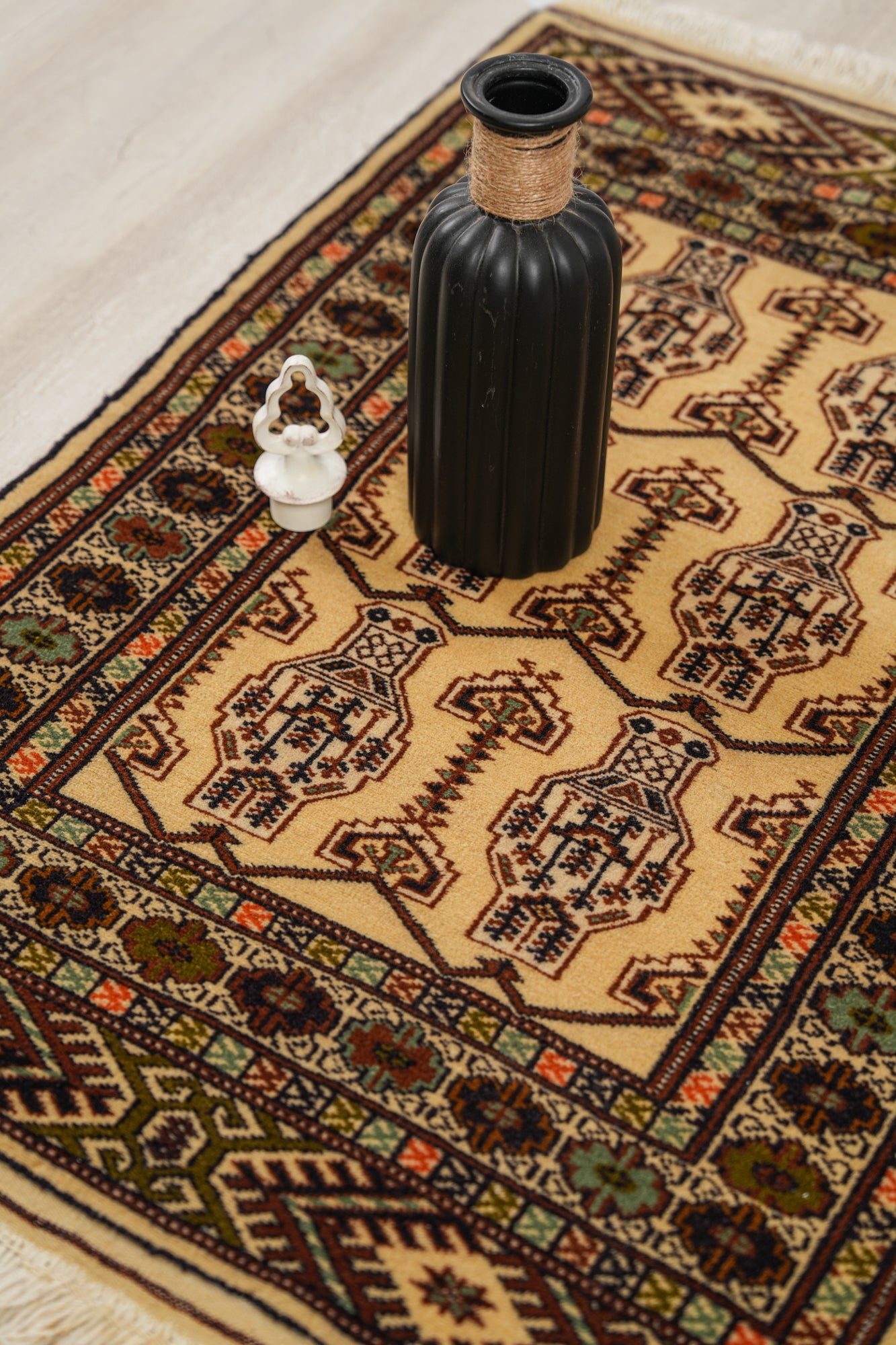 Vintage Turkmen Rug 3'1"x 2'1"