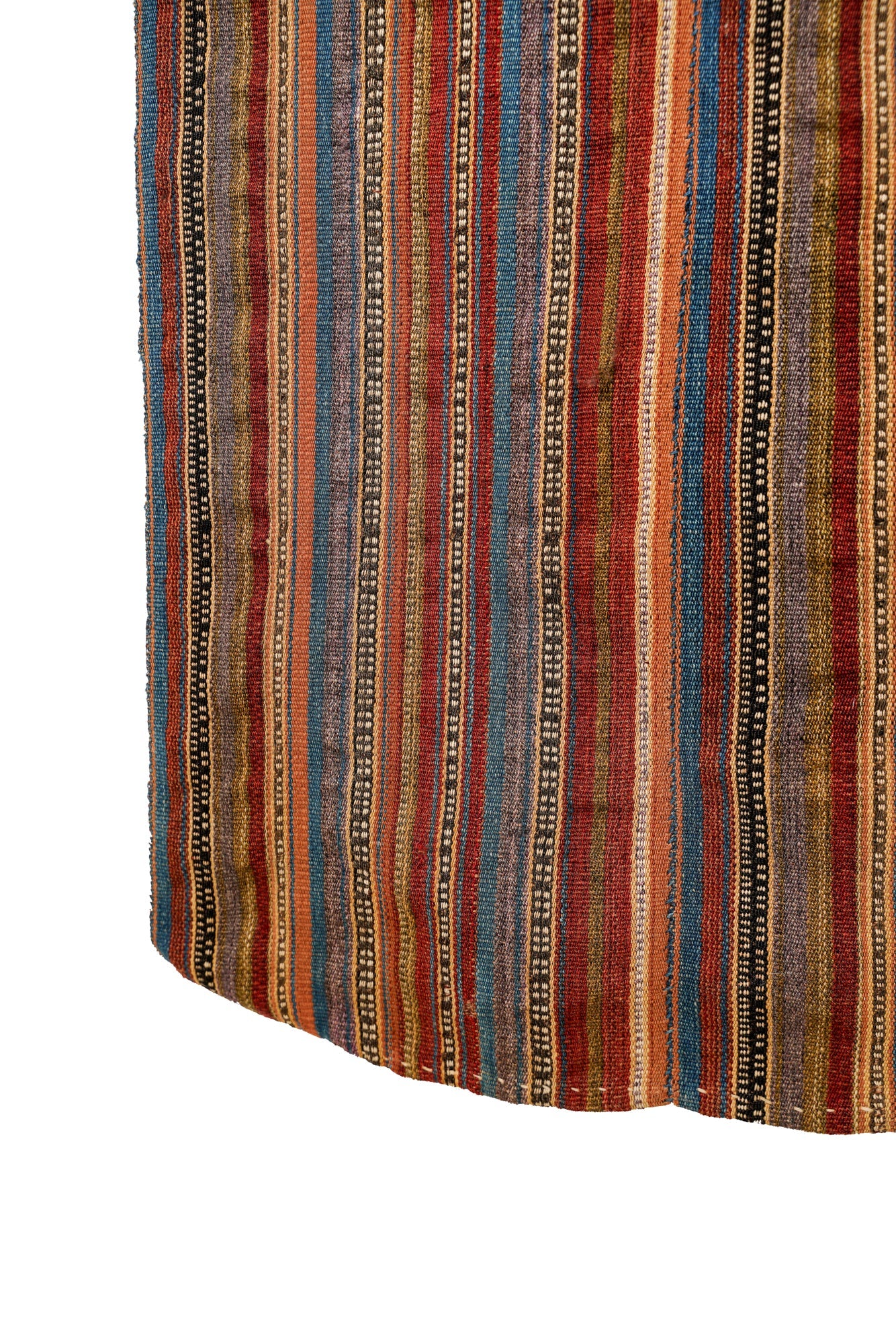 Antique Caucasian Shahsavan Jajim 7'3" x 7'