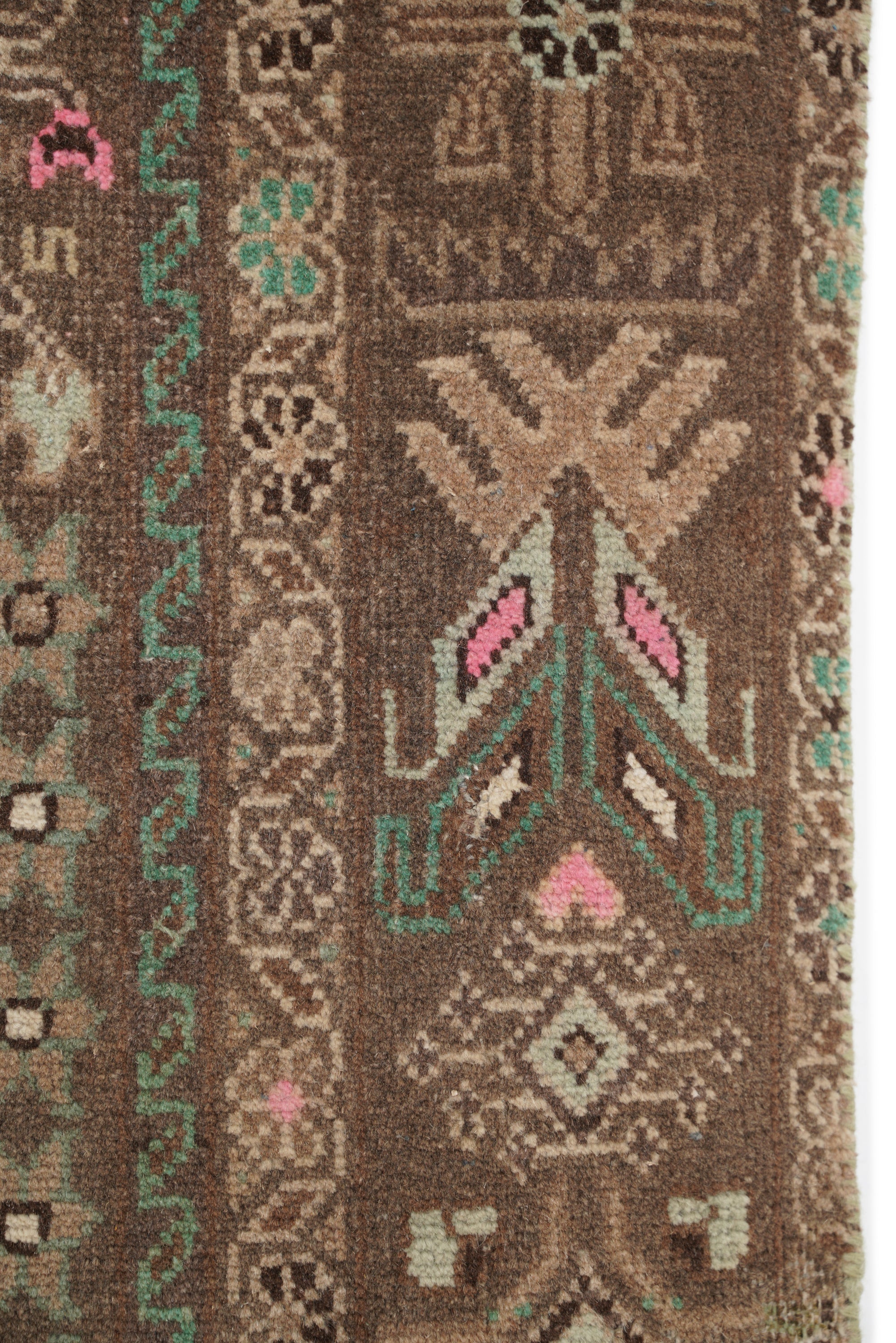 Vintage Baloch Tree Of Life Rug 8'8" x 4'8"