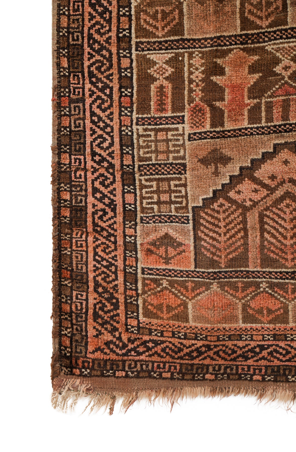 Vintage Turkmen Imperial Rug 7'10" x 4'10"