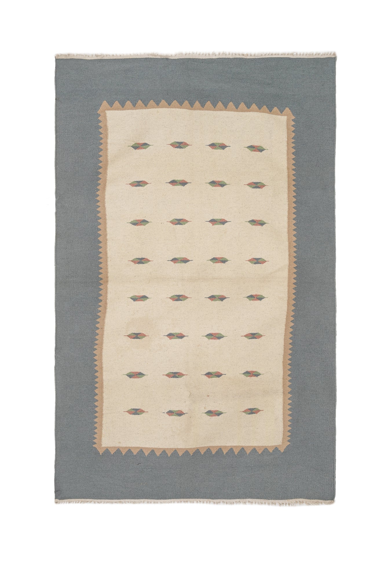 Vintage Scandinavian Kilim 6' x 3'8"