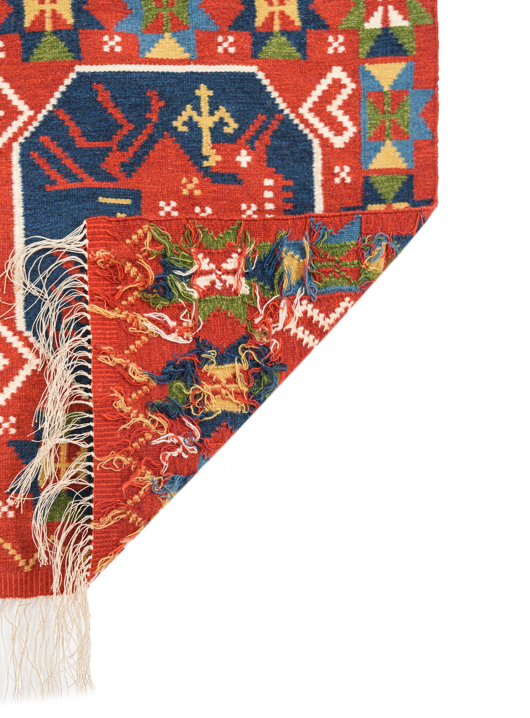 Vintage Swedish Rölakan Tapestry 2'3" x 1'10"