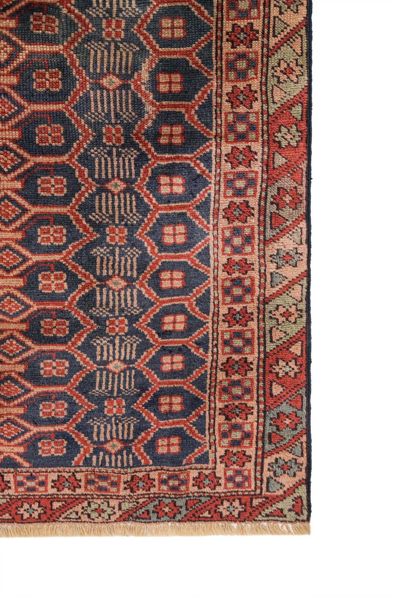 Vintage Anatolian Rug 4'2" X 2'9"