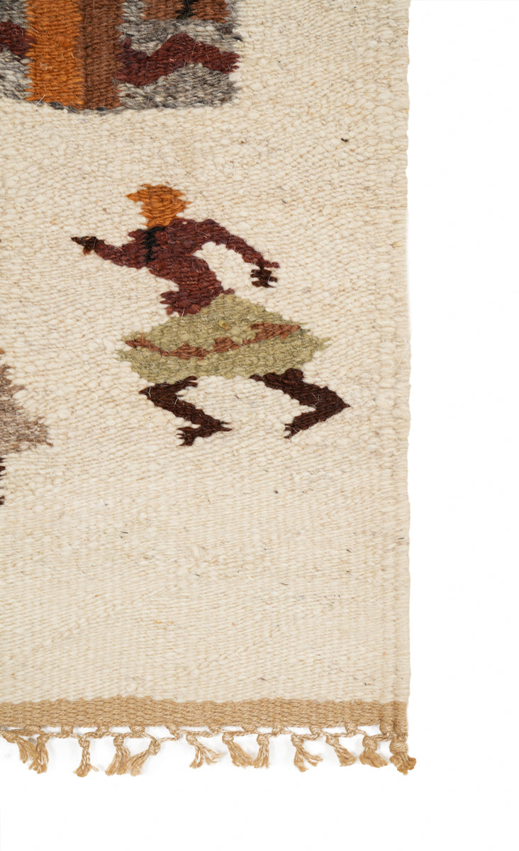 Vintage Lesotho Tapestry Kilim 2'9" x 2'5"